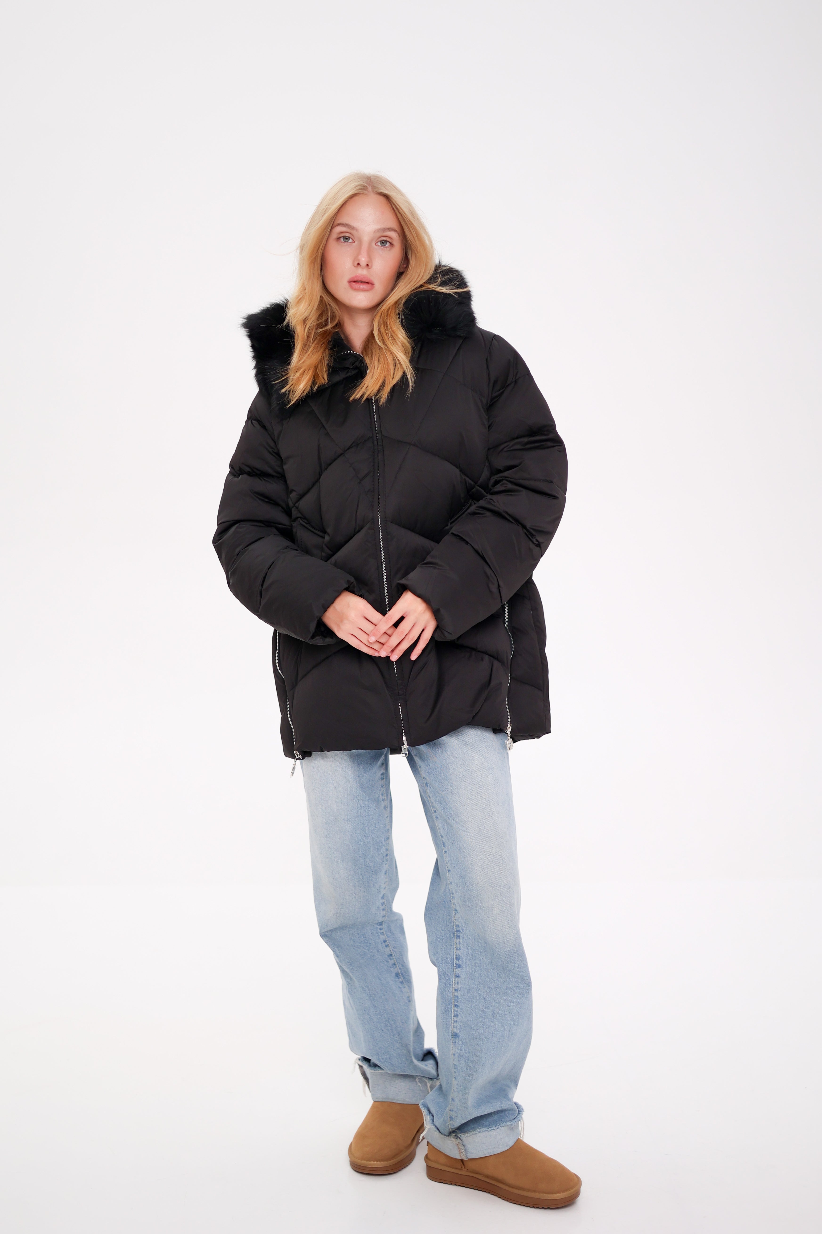 Genuine Polar Fox Thinsulate™ Insulation Coat - Energize Trek