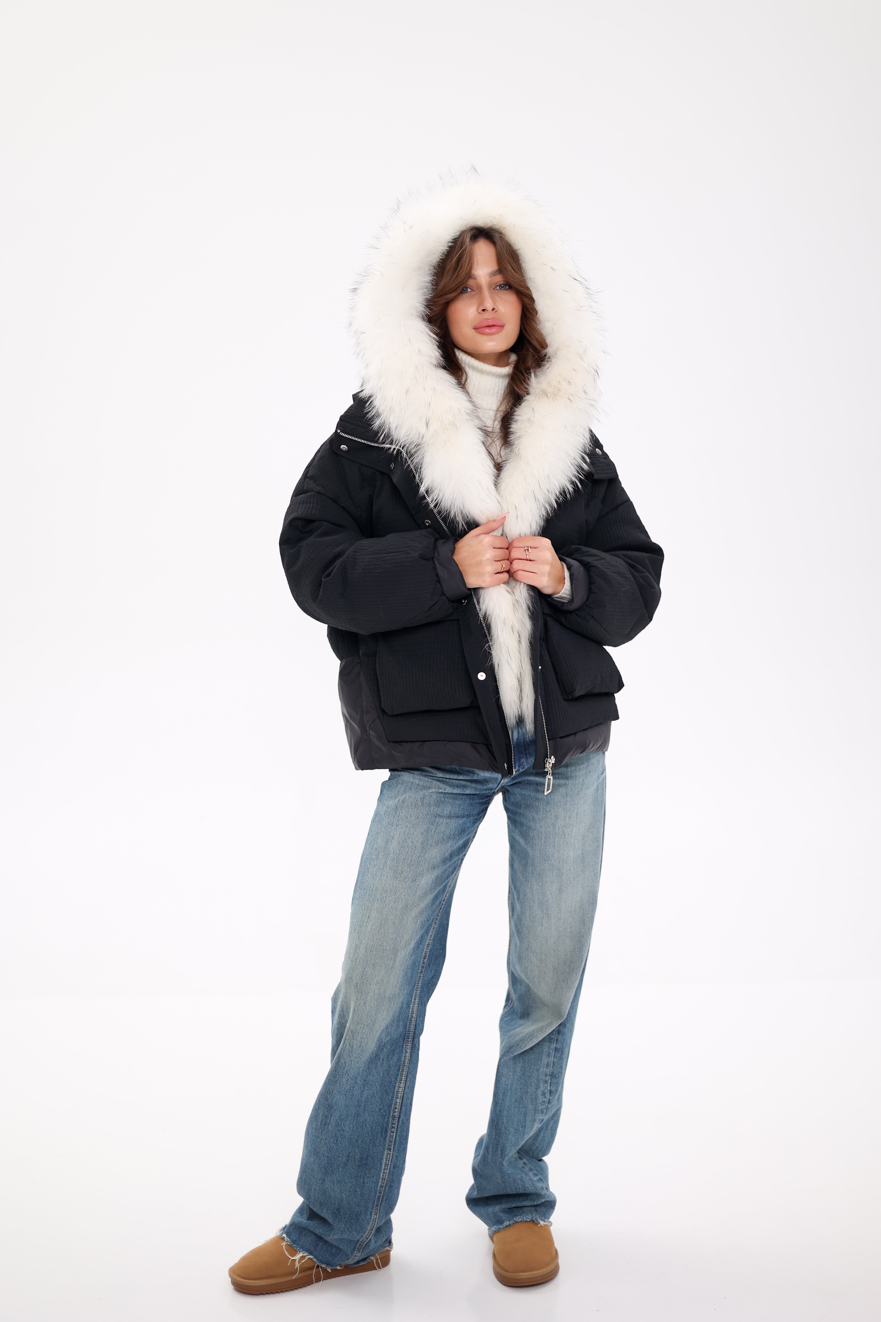 Genuine Fur Down Fill Parka - Energize Trek