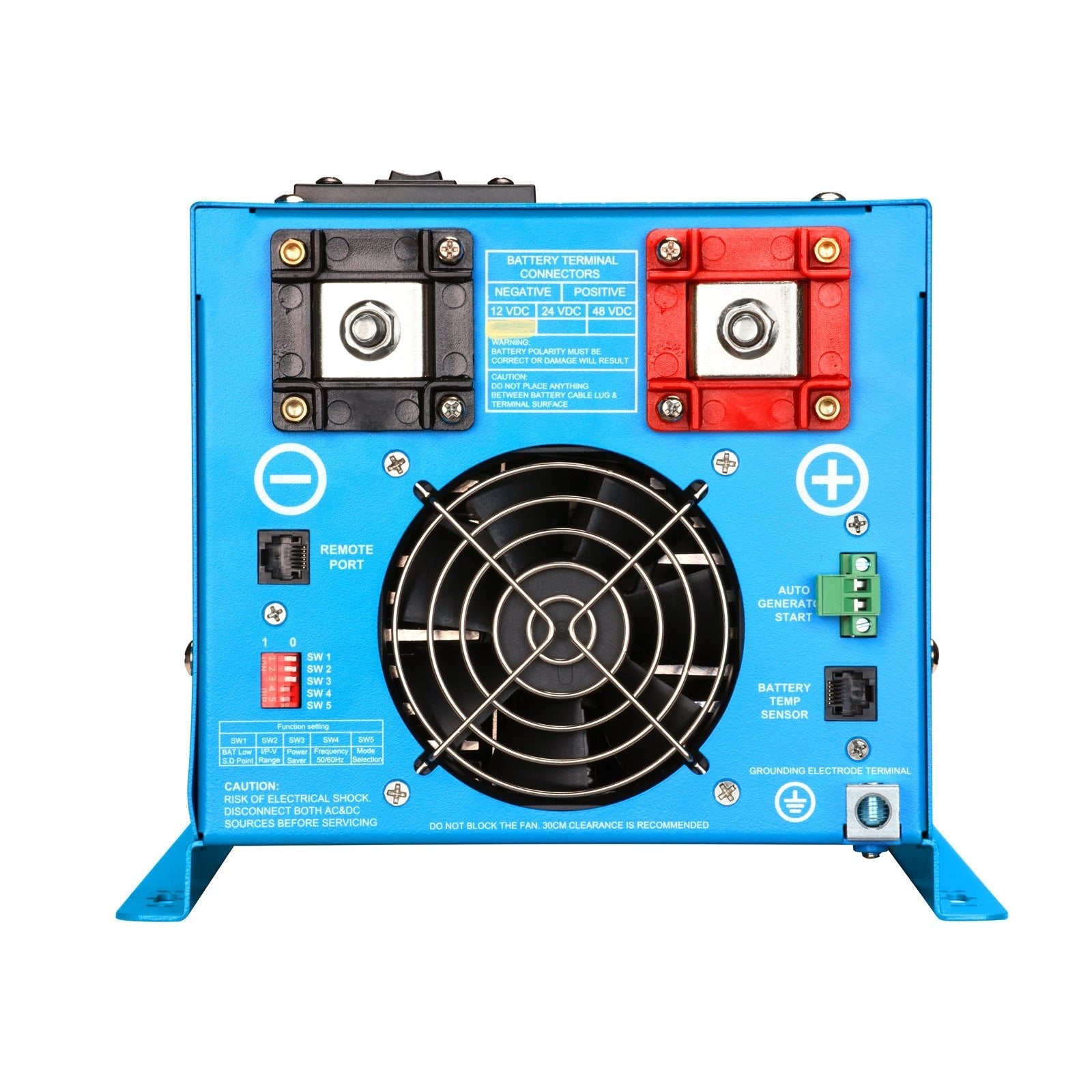 2000W DC 12V Pure Sine Wave Inverter With Charger - Energize Trek