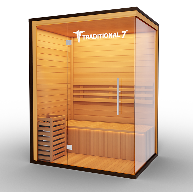 3 Person Home Steam Sauna | Traditional 7™ - Energize Trek