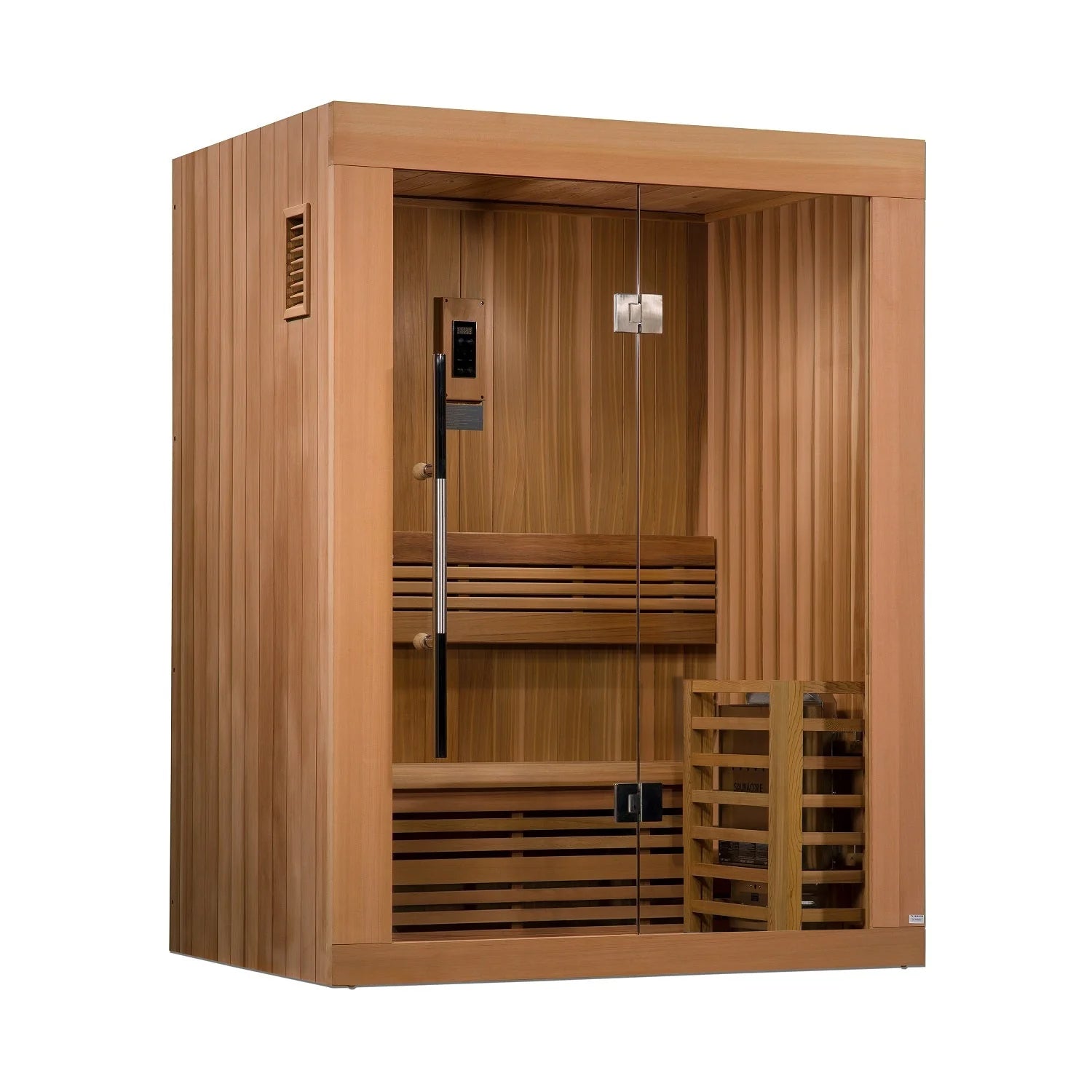 SAUNA EVOLUTION® 2 Person Traditional Steam Sauna Modern Relax *Wifi included* - Energize Trek
