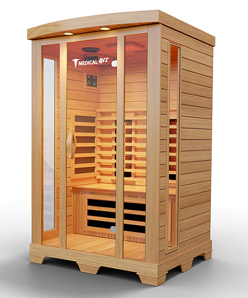 2 Person Home Full Spectrum Infrared Sauna | Medical 4™ - Energize Trek