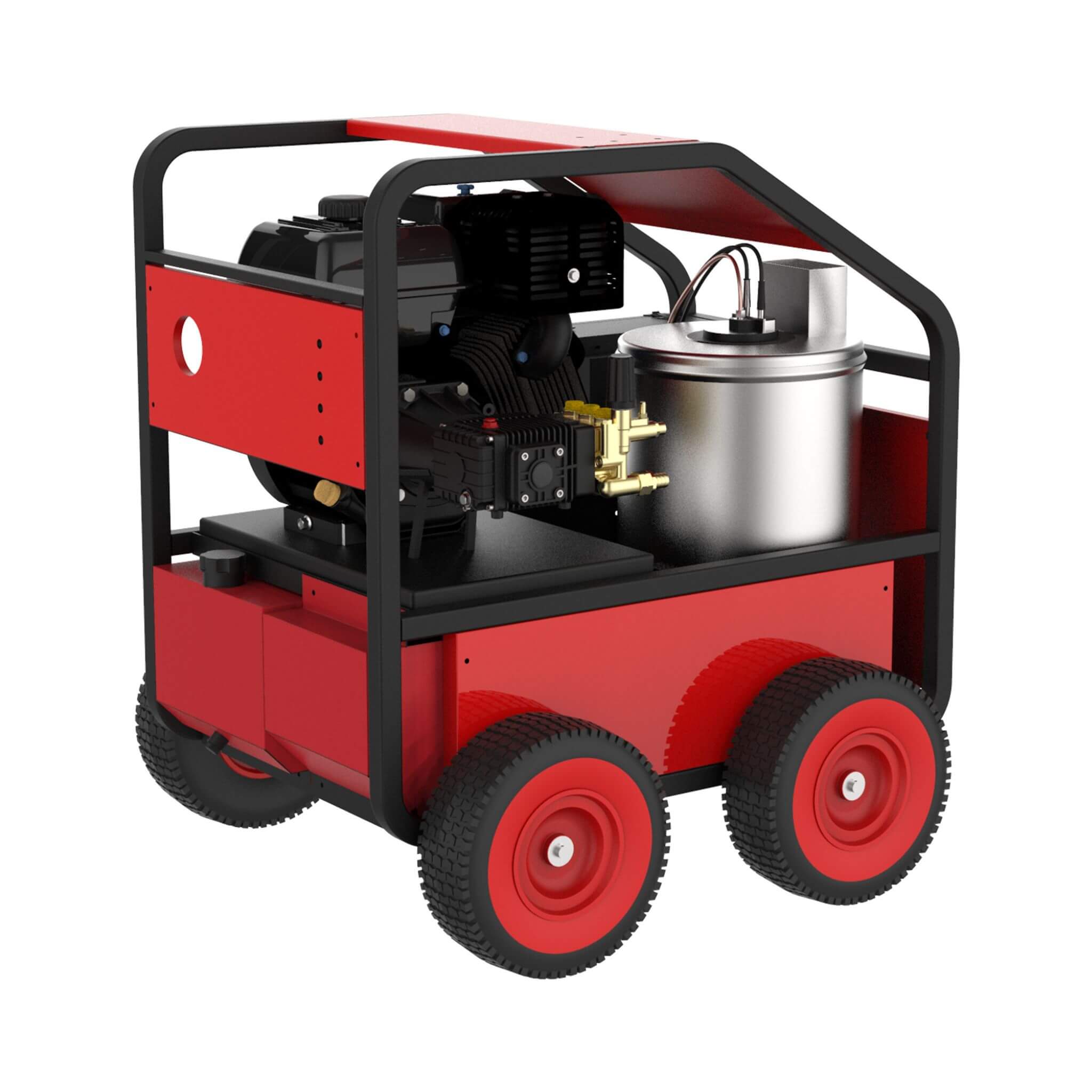 Heavy Duty 4K PSI Commercial Hot Water Gas Powered Pressure Washer (SAK62461) - Energize Trek