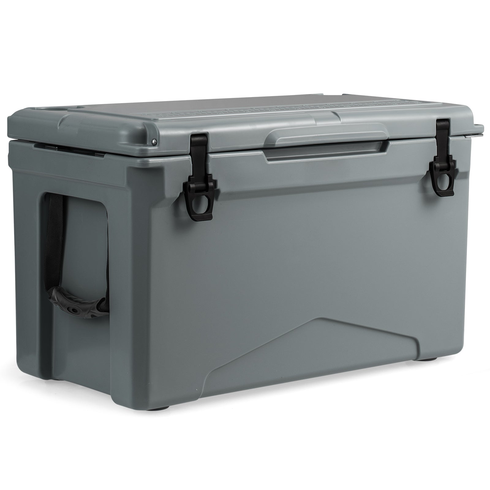 50 QT Rotomolded Cooler Insulated Portable Ice Chest with Integrated Cup Holders - Energize Trek