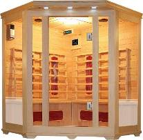 SAUNA EVOLUTION® Indoor Wooden Dry Cabin Customized Sauna Room Far Infrared 04 - Energize Trek