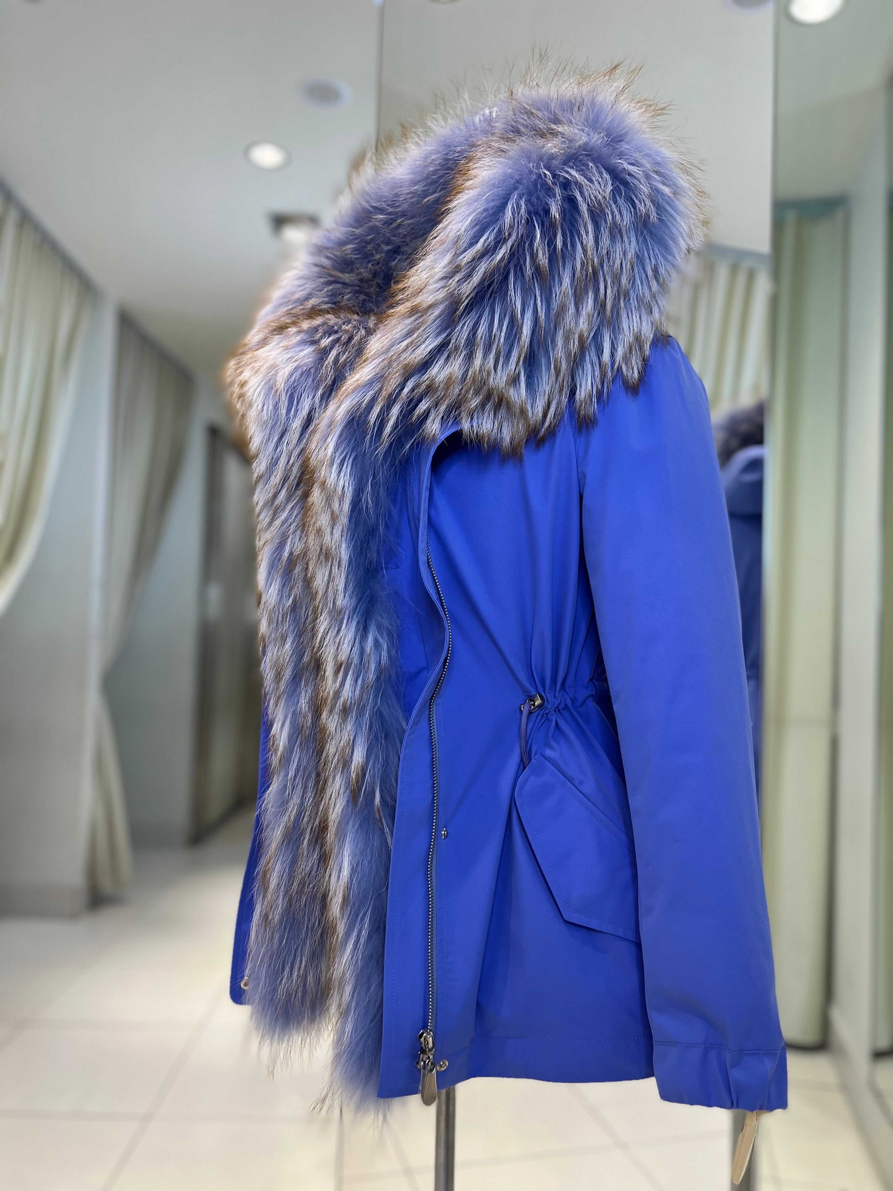 Genuine Fox Fur Rabbit Insulated Parka - Energize Trek