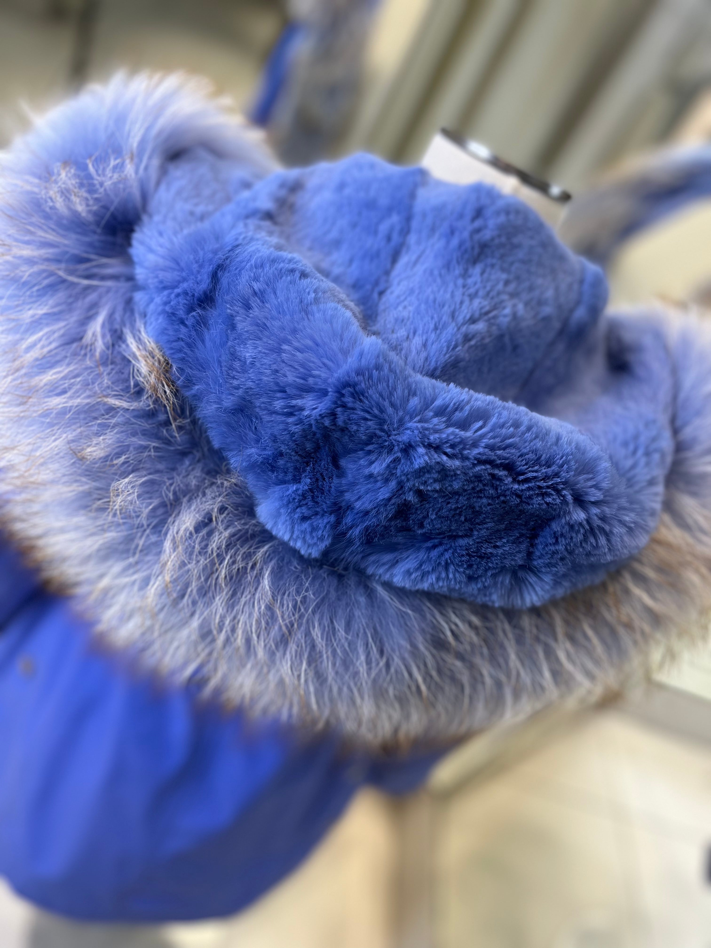 Genuine Fox Fur Rabbit Insulated Parka - Energize Trek