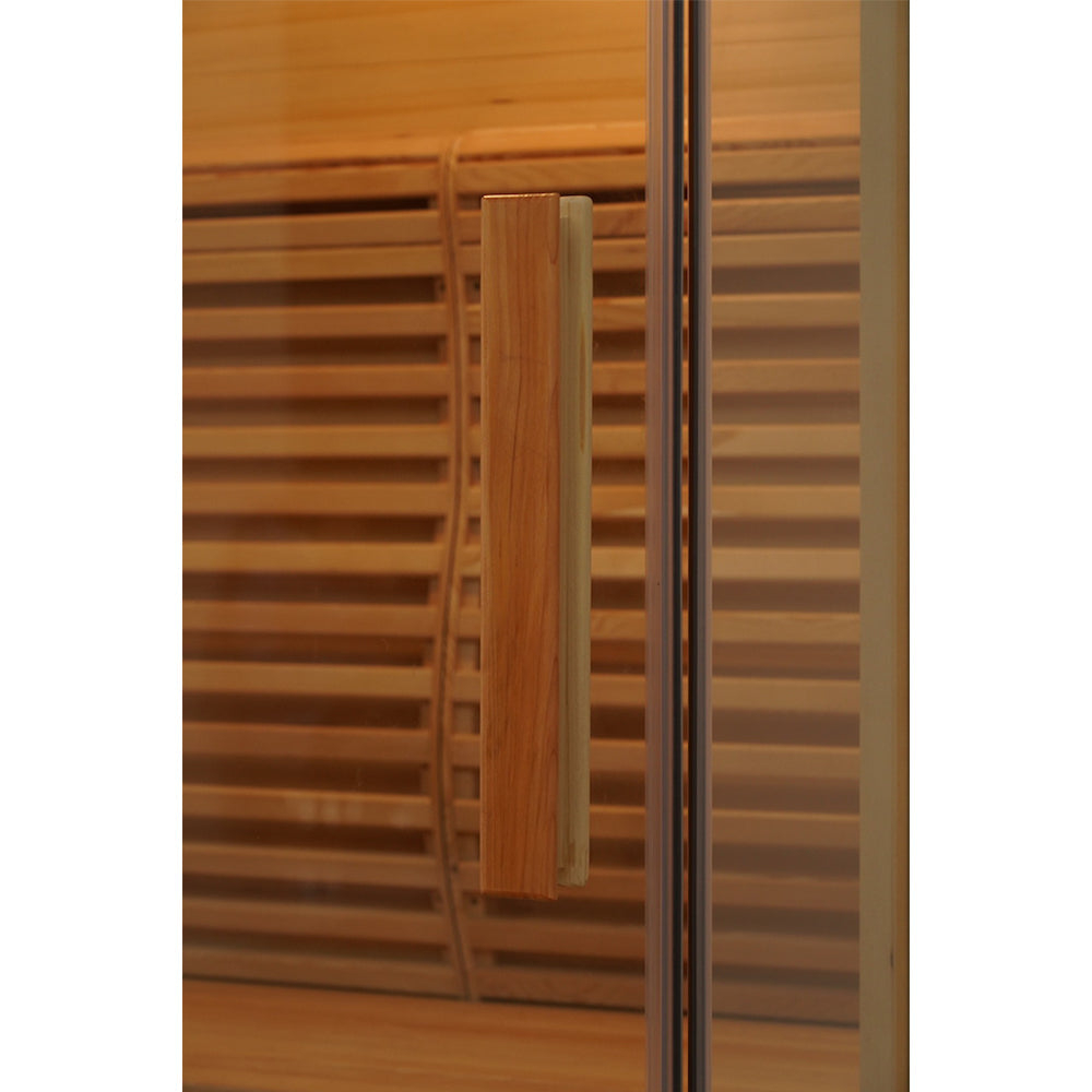 SAUNA EVOLUTION® Commercial Finnish Bath Home Sauna Indoor Steam Room Glass 03 - Energize Trek