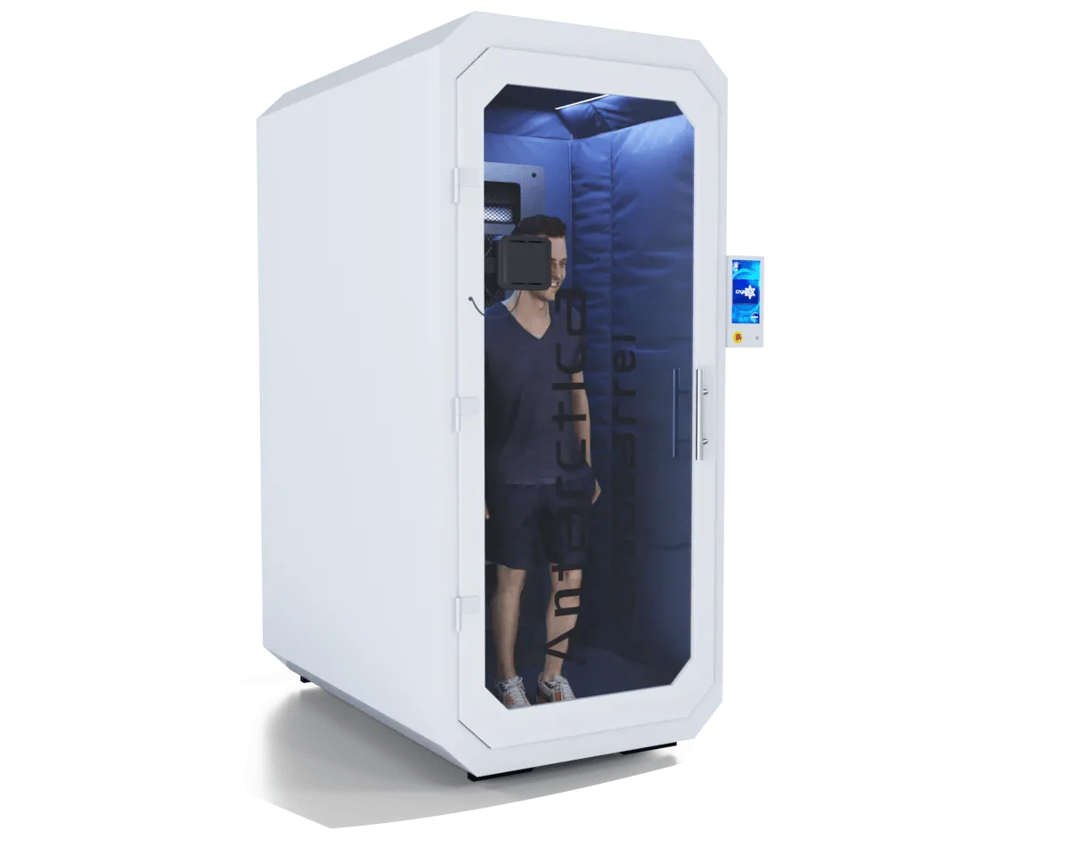 Antarctica Barrel Cryotherapy Chamber – Whole Body Electric Cold Therapy - Energize Trek