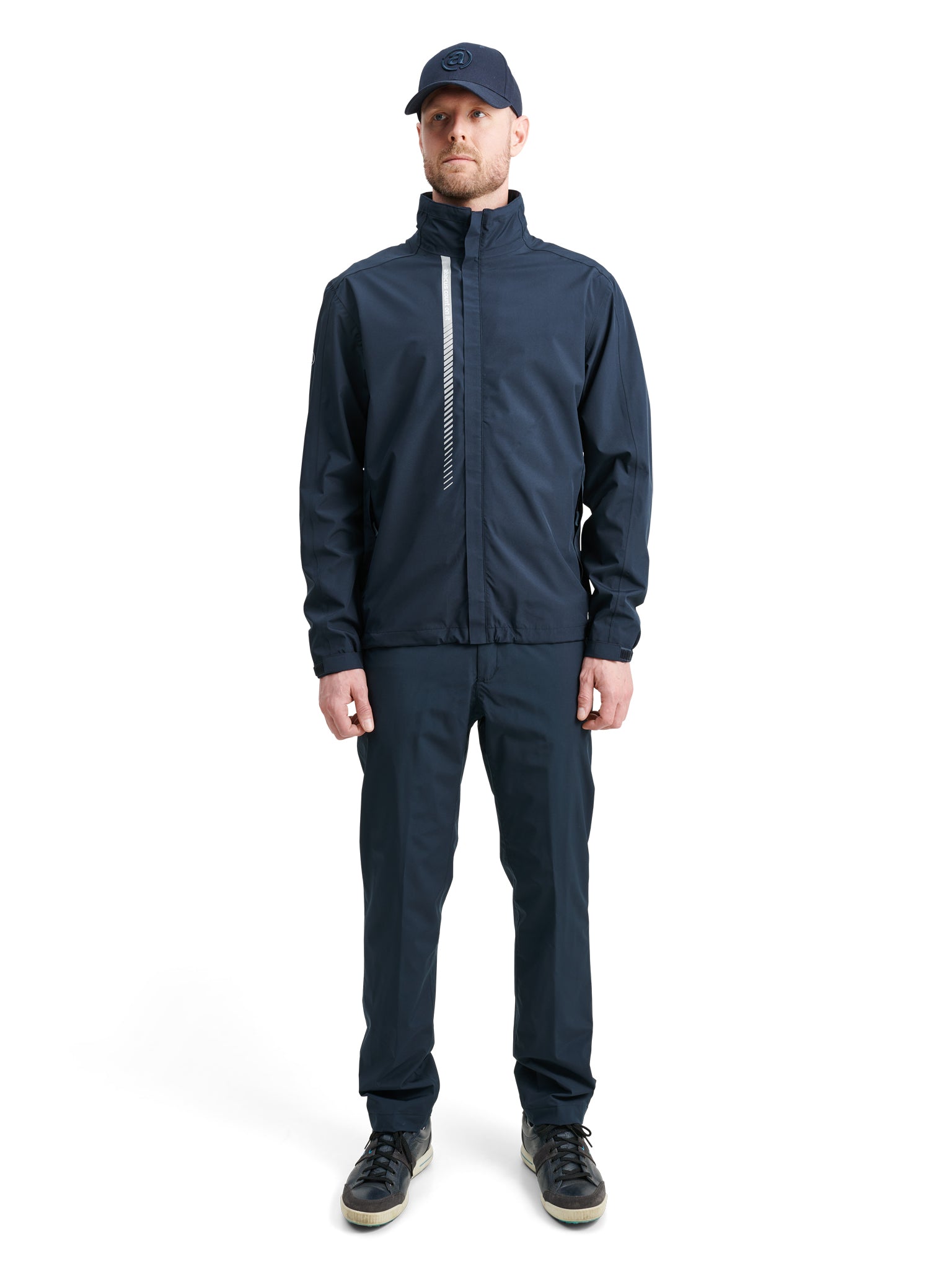 Mens Links Stretch Rain Jacket - Energize Trek
