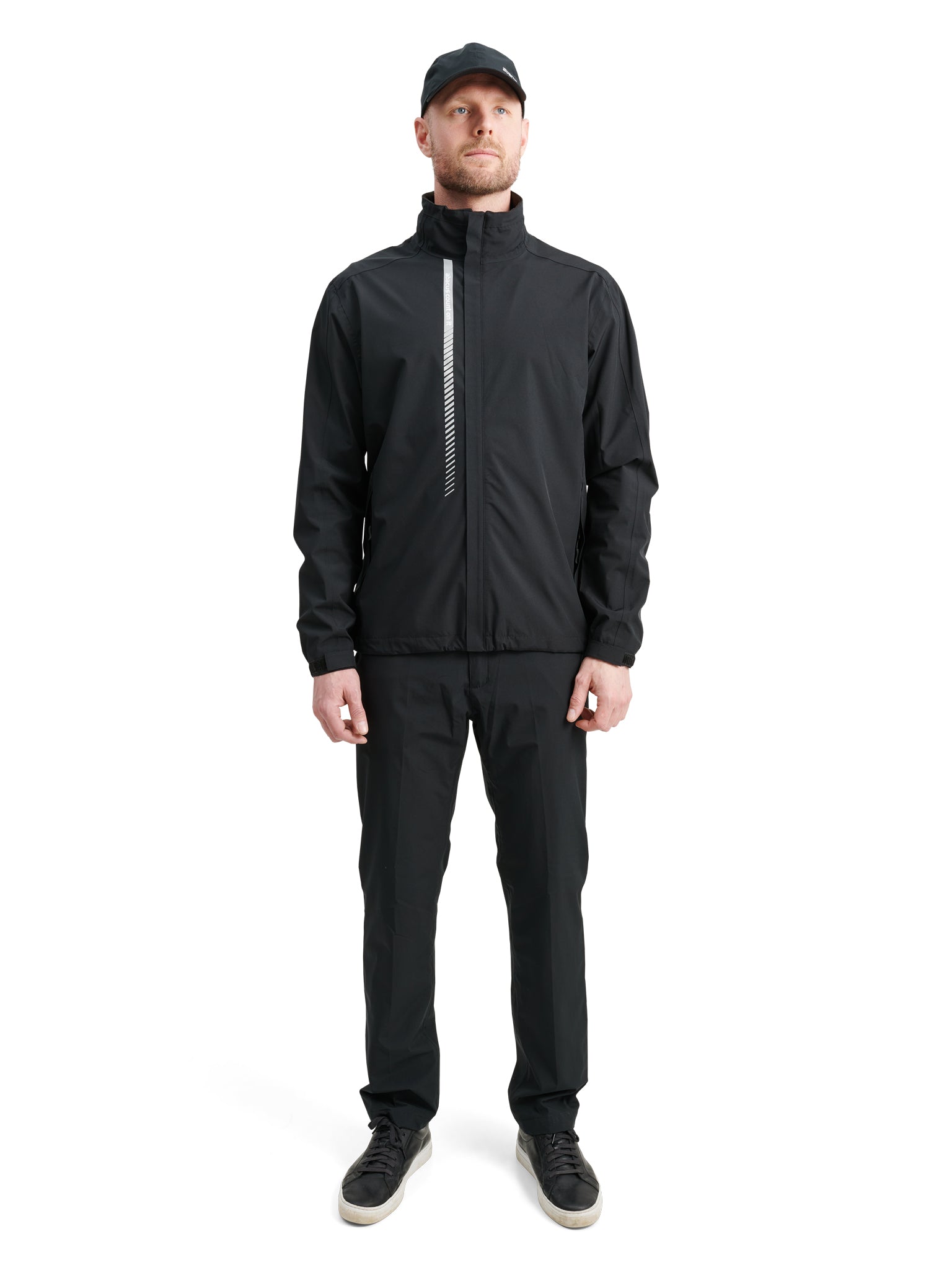 Mens Links Stretch Rain Jacket - Energize Trek