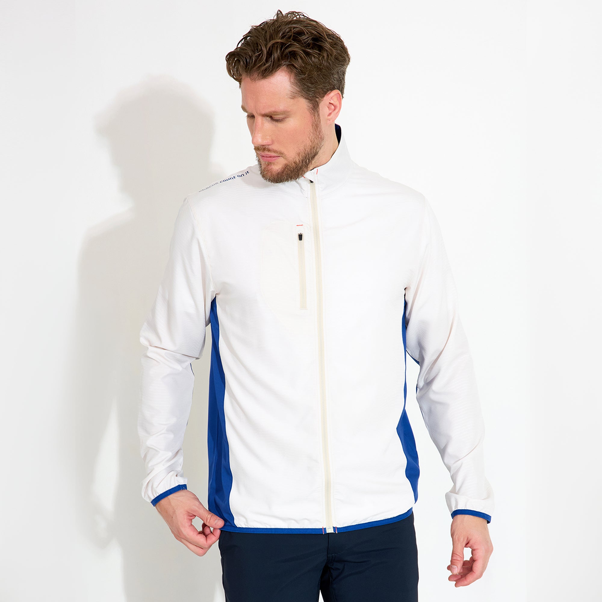 Men Lanark Stretch Wind Jacket (6oz) - Energize Trek