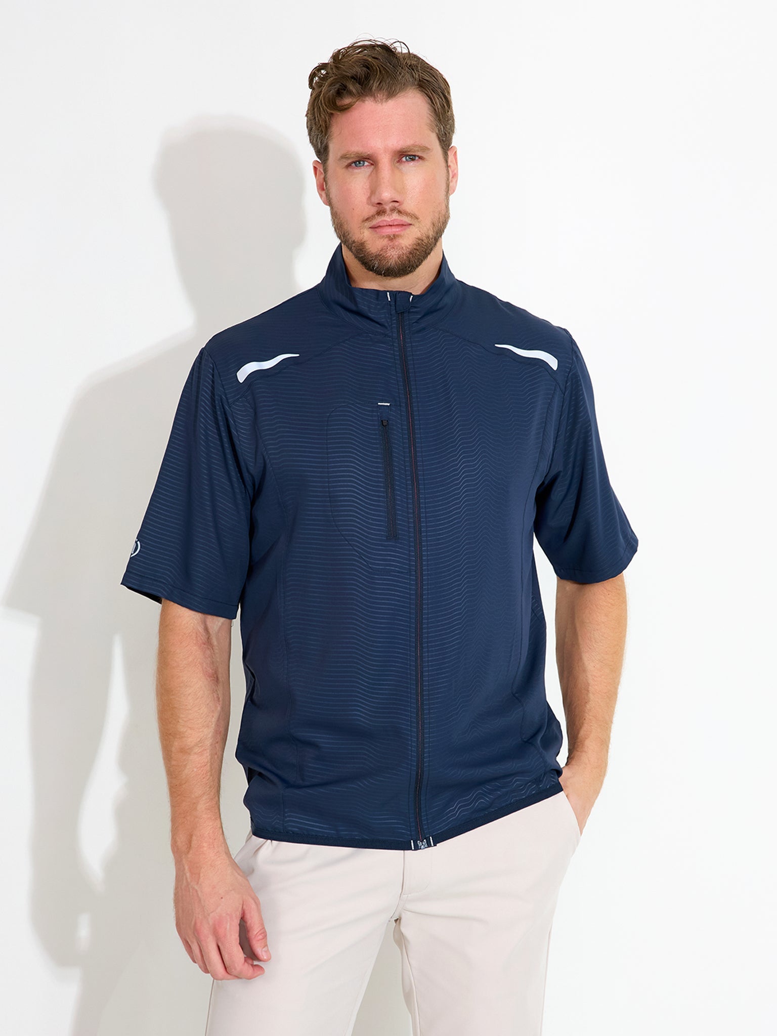 Men Lanark Stretch Wind Shirt (6 oz) - Energize Trek