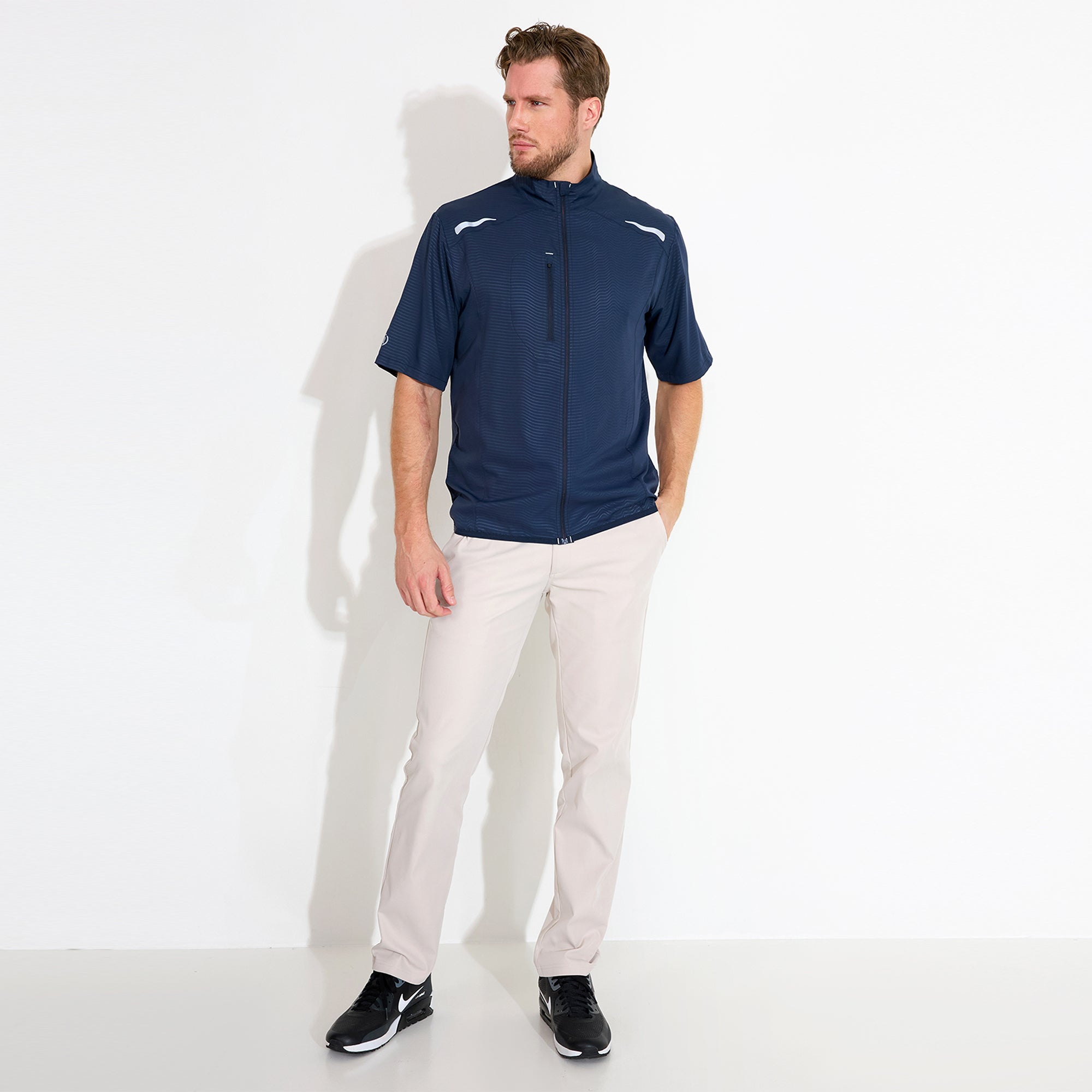 Men Lanark Stretch Wind Shirt (6 oz) - Energize Trek