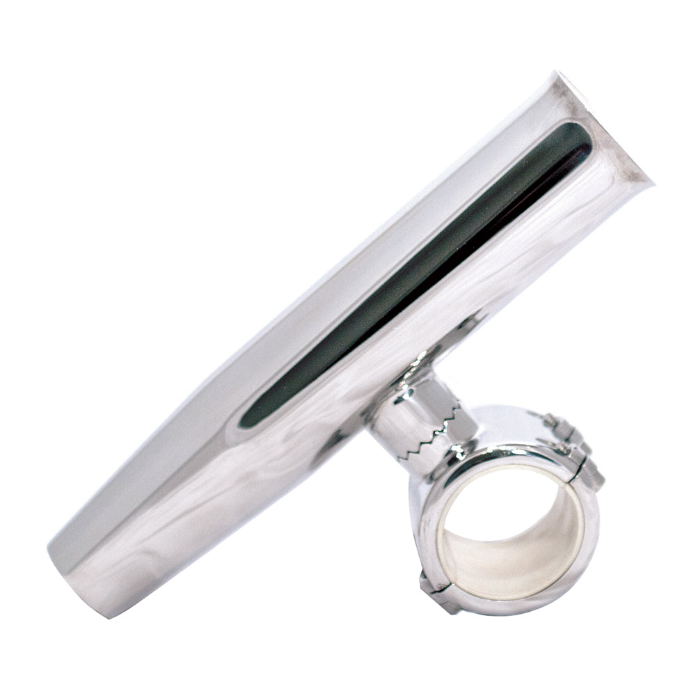Tigress 1 Polished SS Adjustable ClampOn Rod Holder 88191