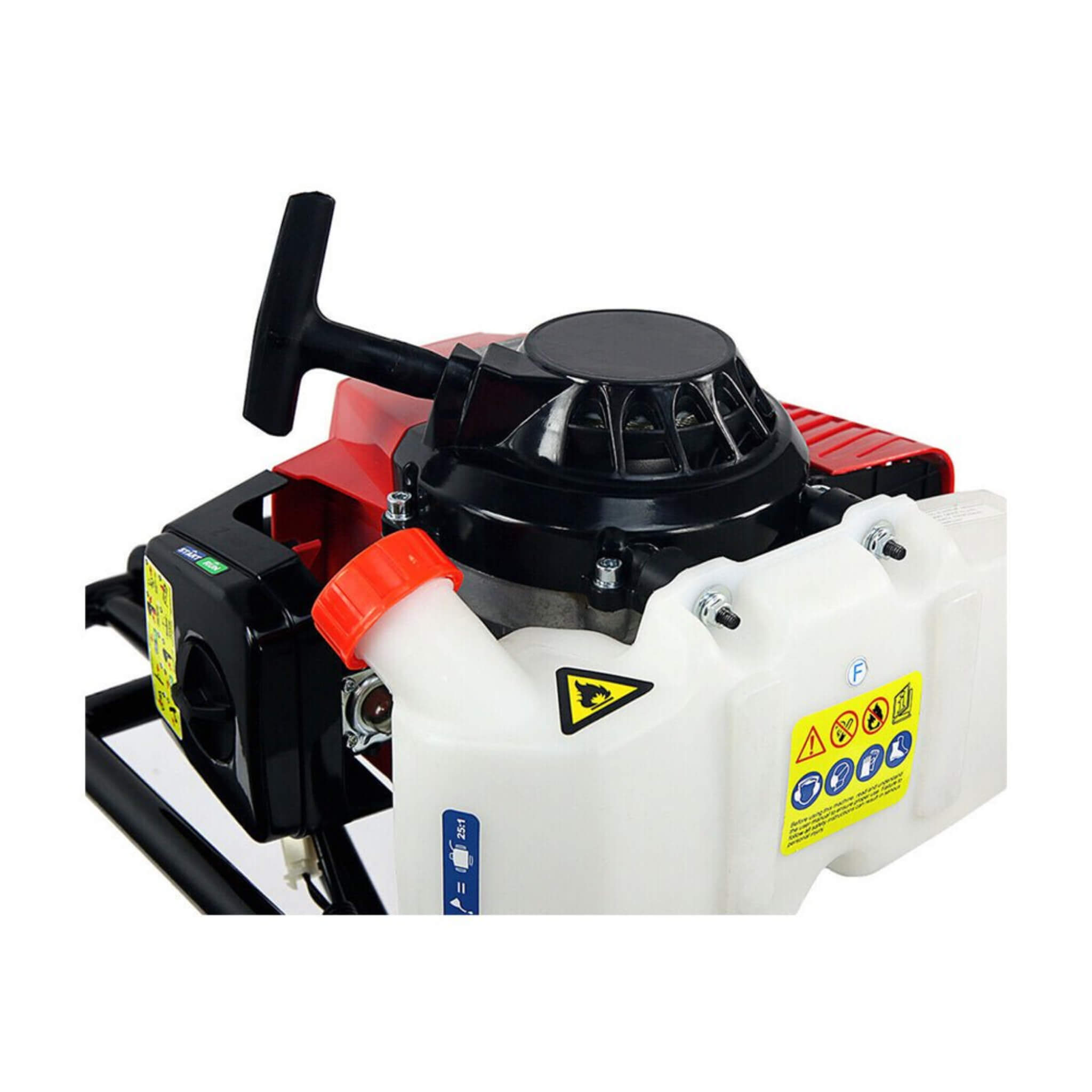 12" Gasoline Powered Post Hole Digger Earth Auger Machine, 63CC (SAK14852) - Energize Trek