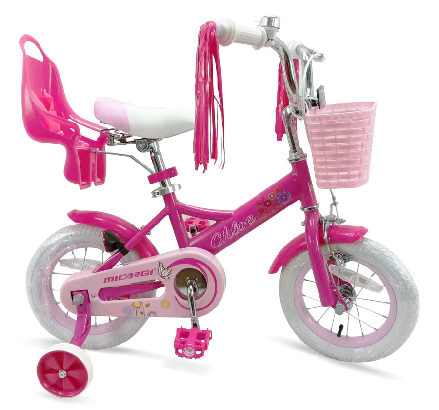 Micargi Chloe16' BMX Steed Frame Coast Brake & Front Caliper Brake, One Piece Crank - Energize Trek