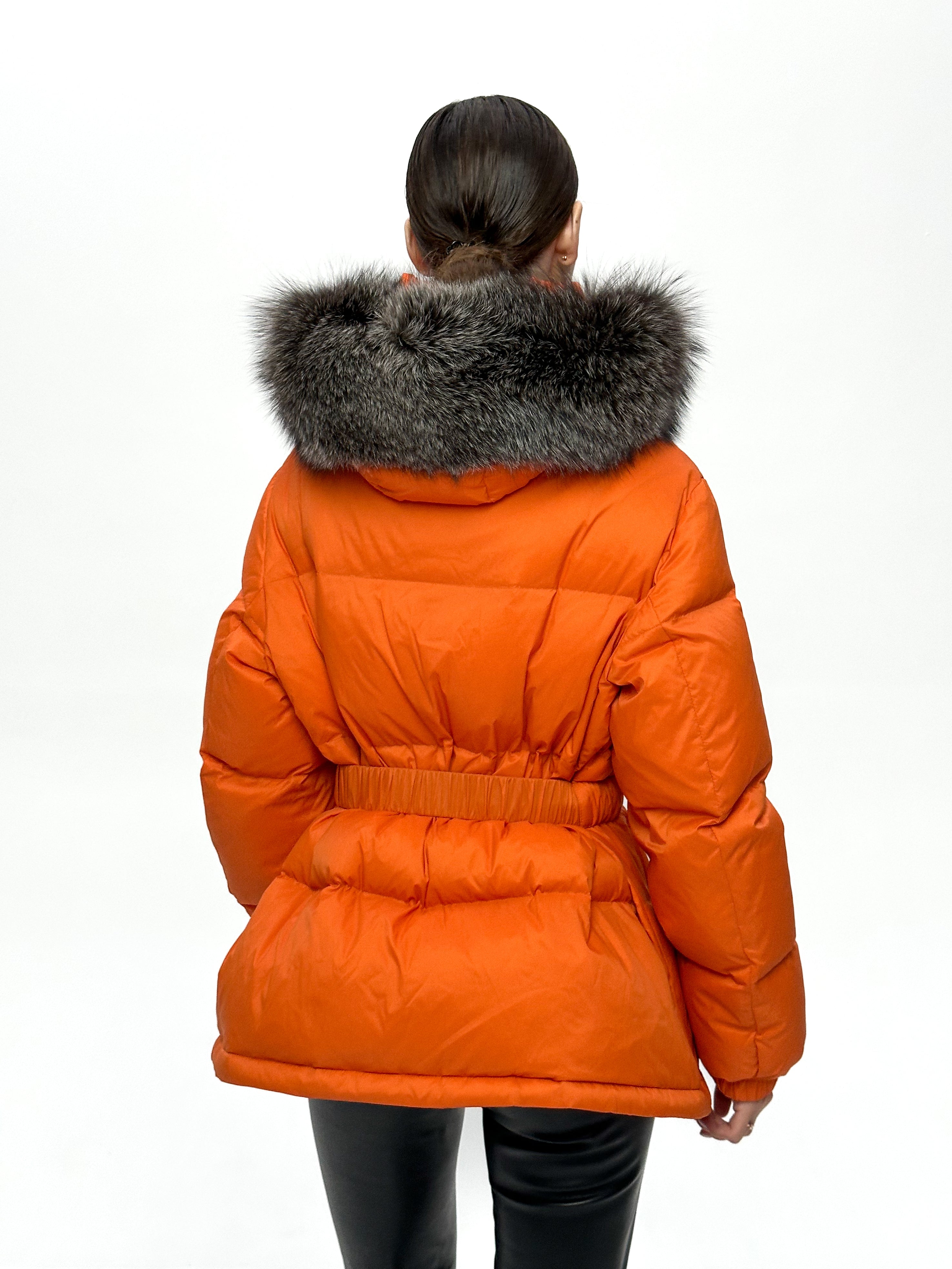 Genuine Silver Fox Down Fill Jacket - Energize Trek