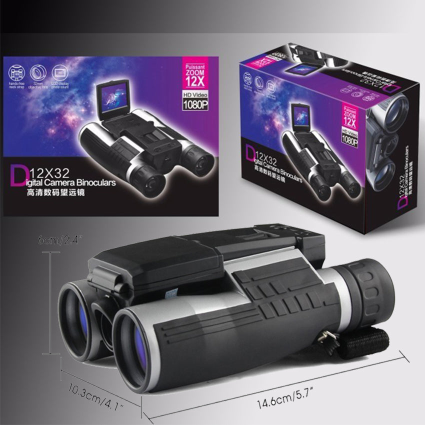 12x32 Digital Camera Binocular Telescope - Energize Trek