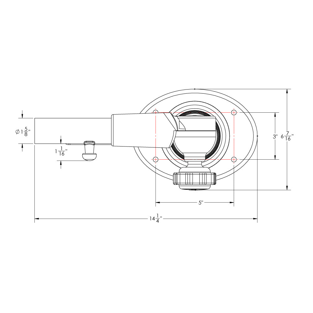 TACO Grand Slam 400 Outrigger Top Mount Pair GS400
