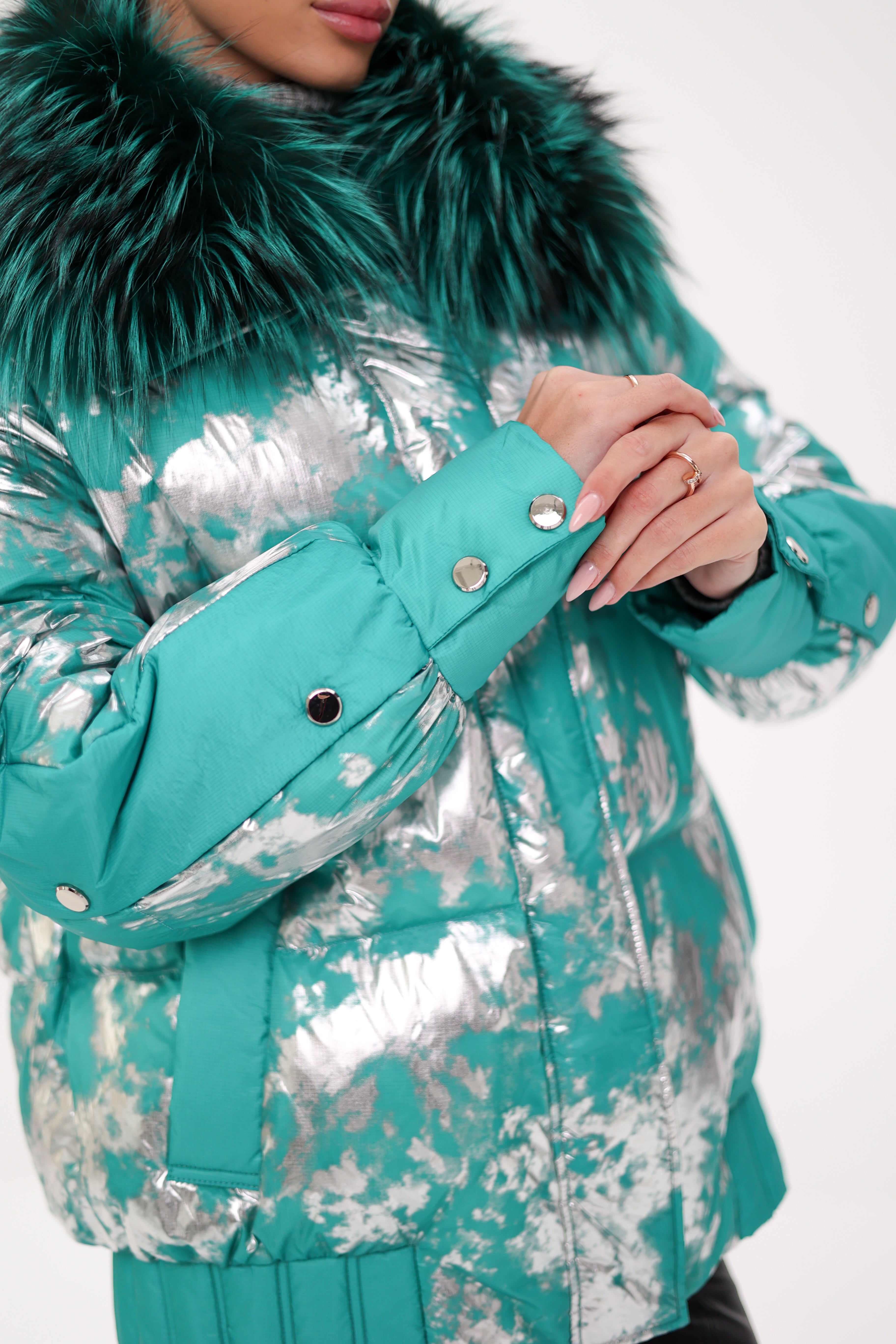 Glacier Fox Collar Down Fill Puffer - Energize Trek