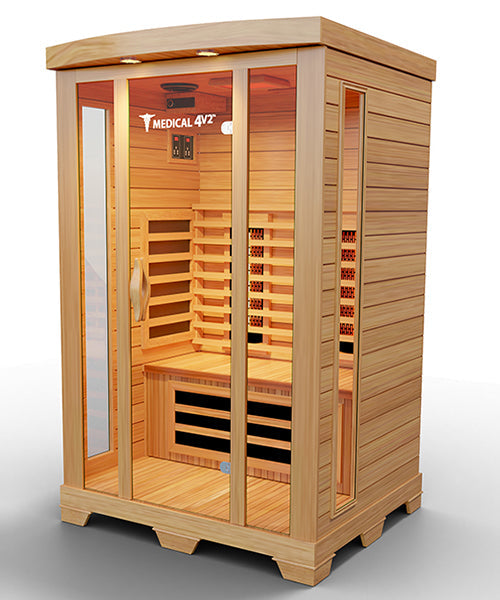 2 Person Home Full Spectrum Infrared Sauna | Medical 4™ - Energize Trek