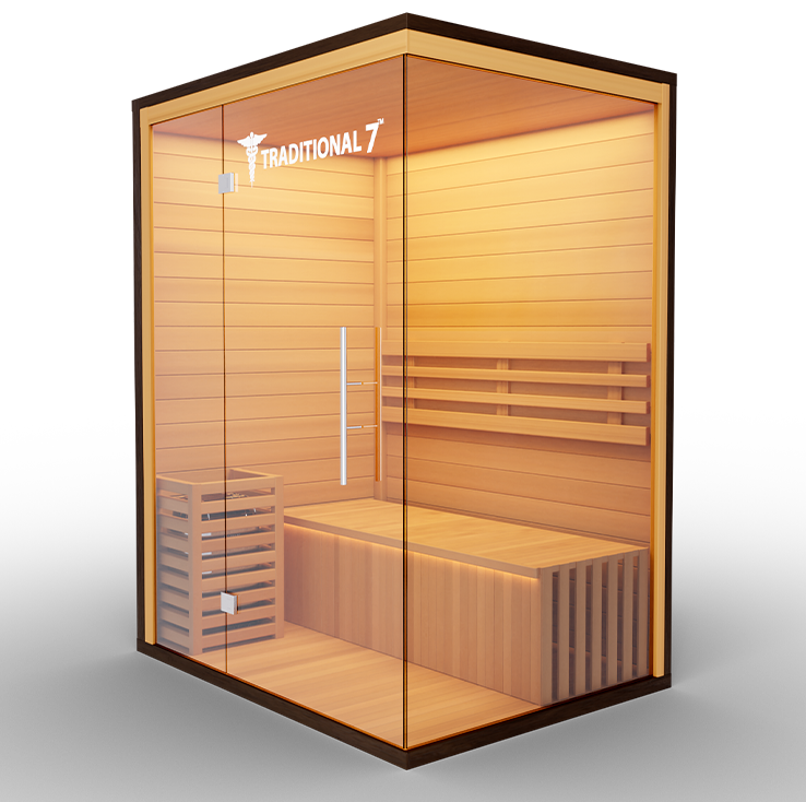 3 Person Home Steam Sauna | Traditional 7™ - Energize Trek