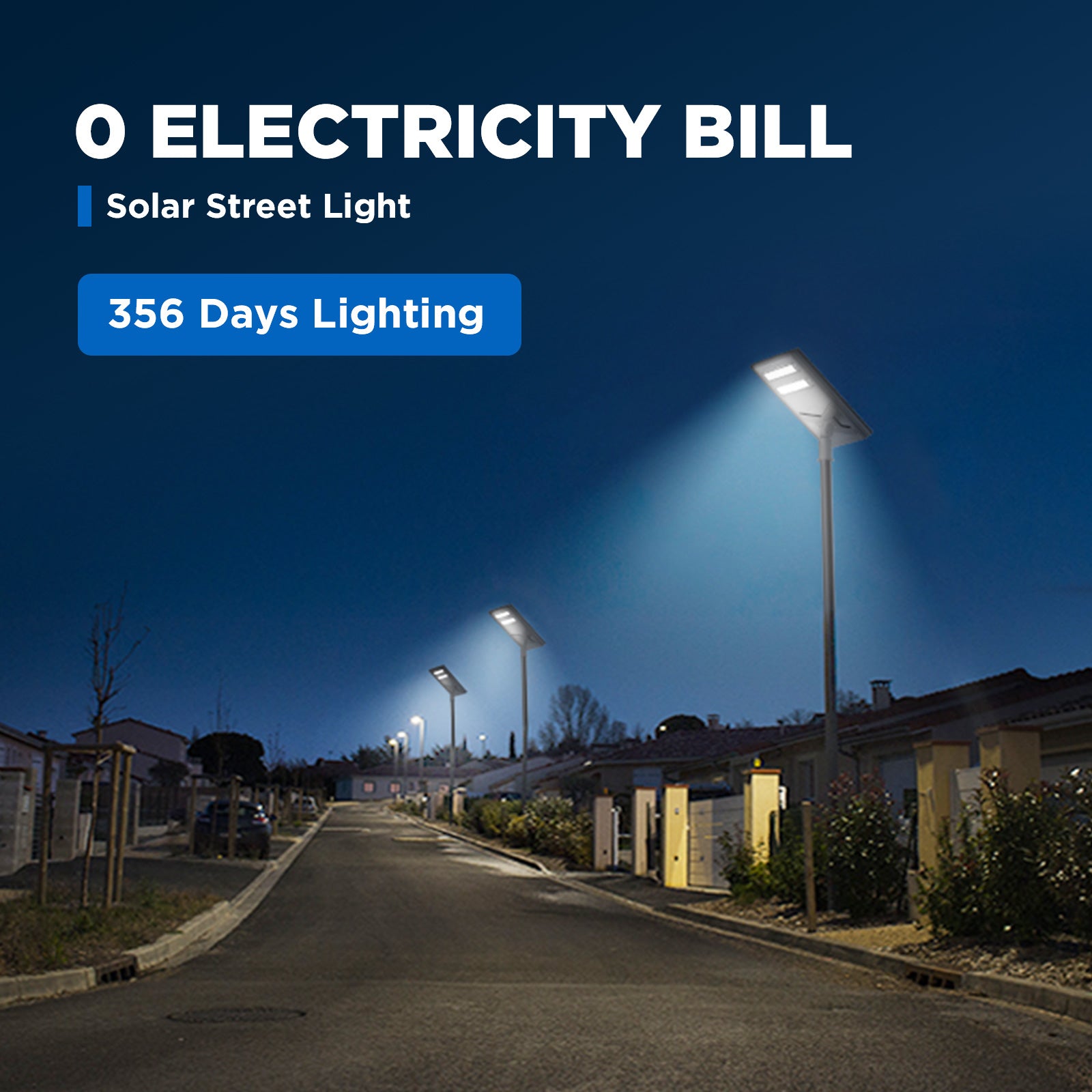 100 W 150 W 200 W Commercial solar street light-Stay on - Energize Trek