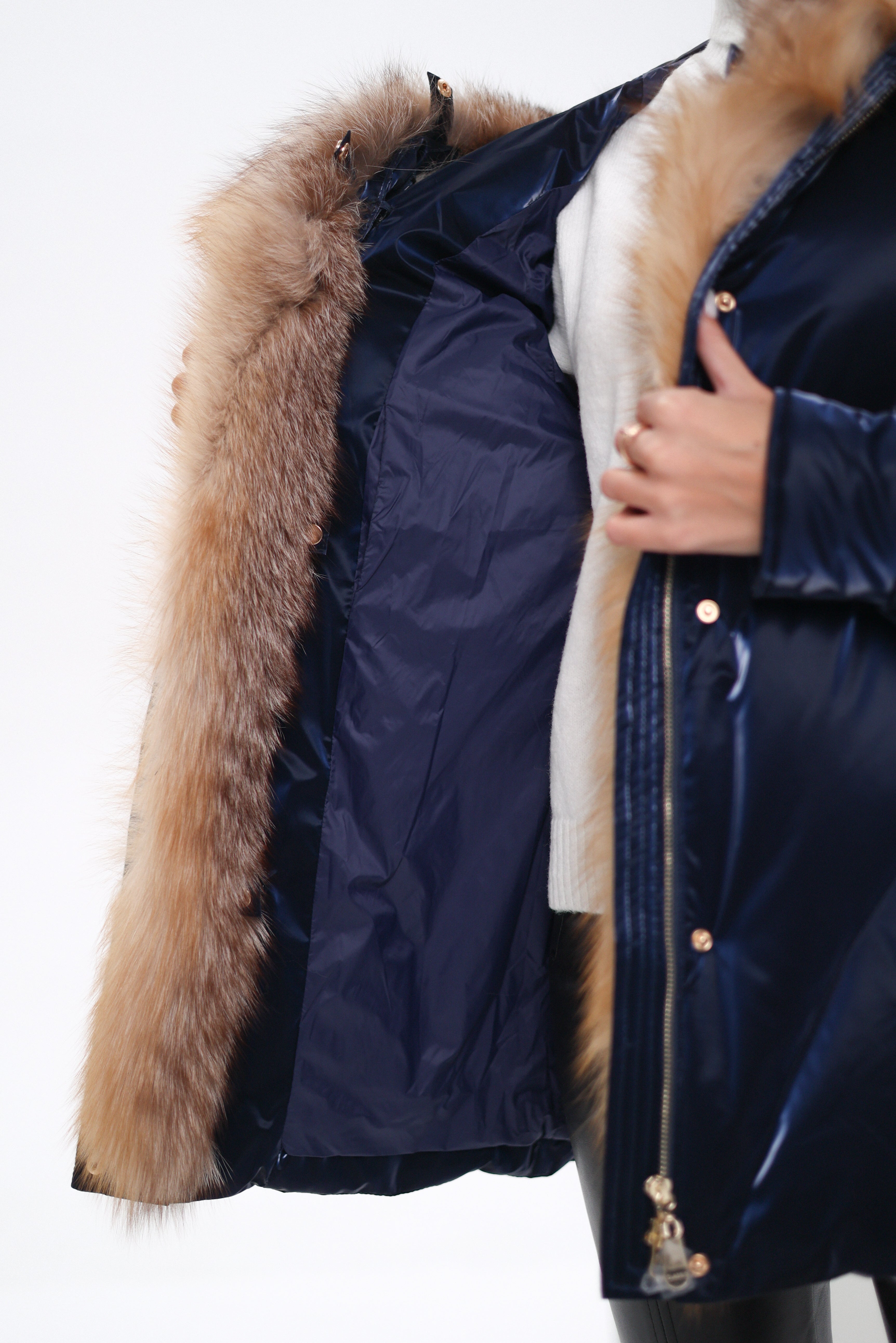 Genuine Red Fox Premium Down Fill Vinyl Parka - Energize Trek