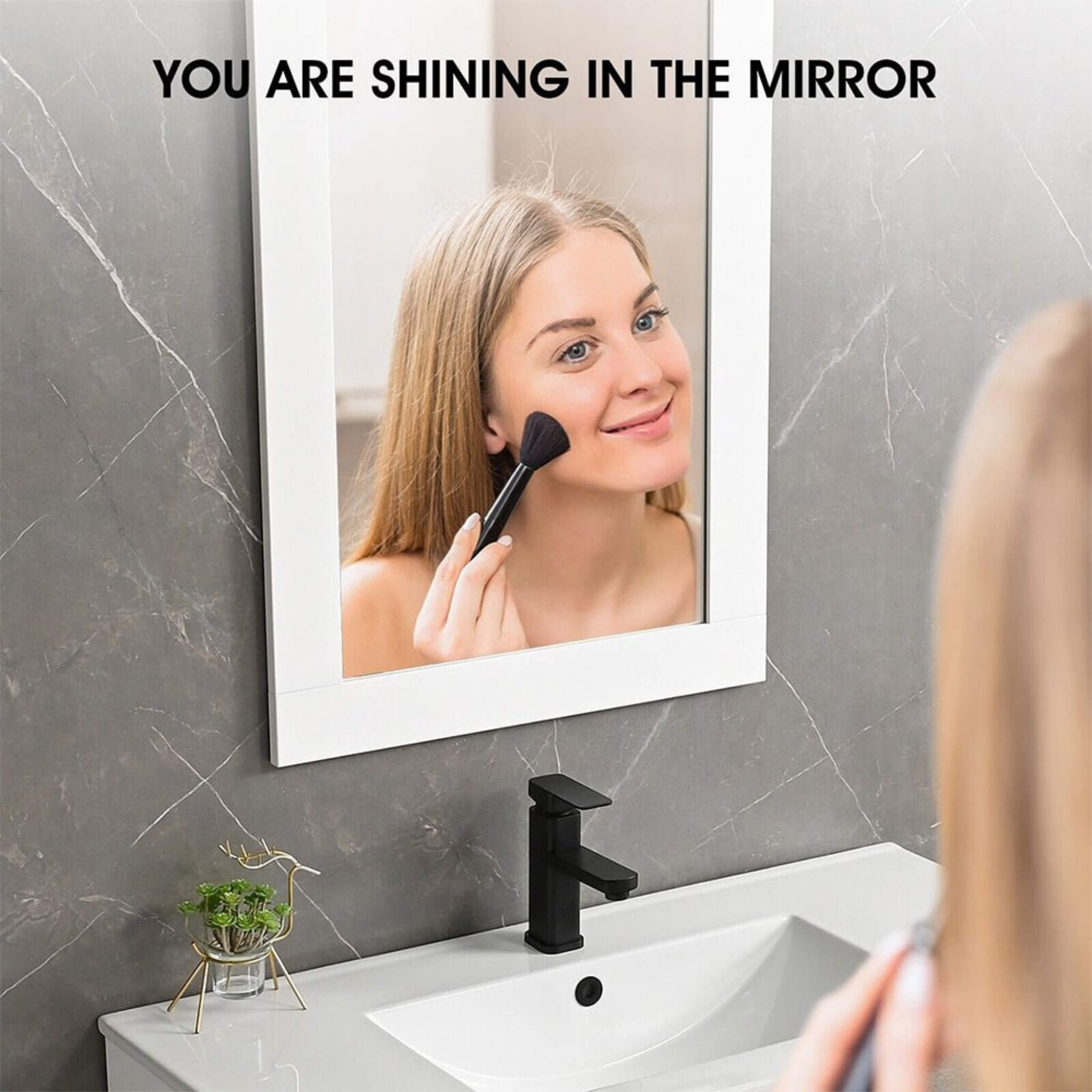 72" Bathroom Vanity Set With Ceramic Sinks And MDF Drawer Cabinets (SAK71852) - Energize Trek