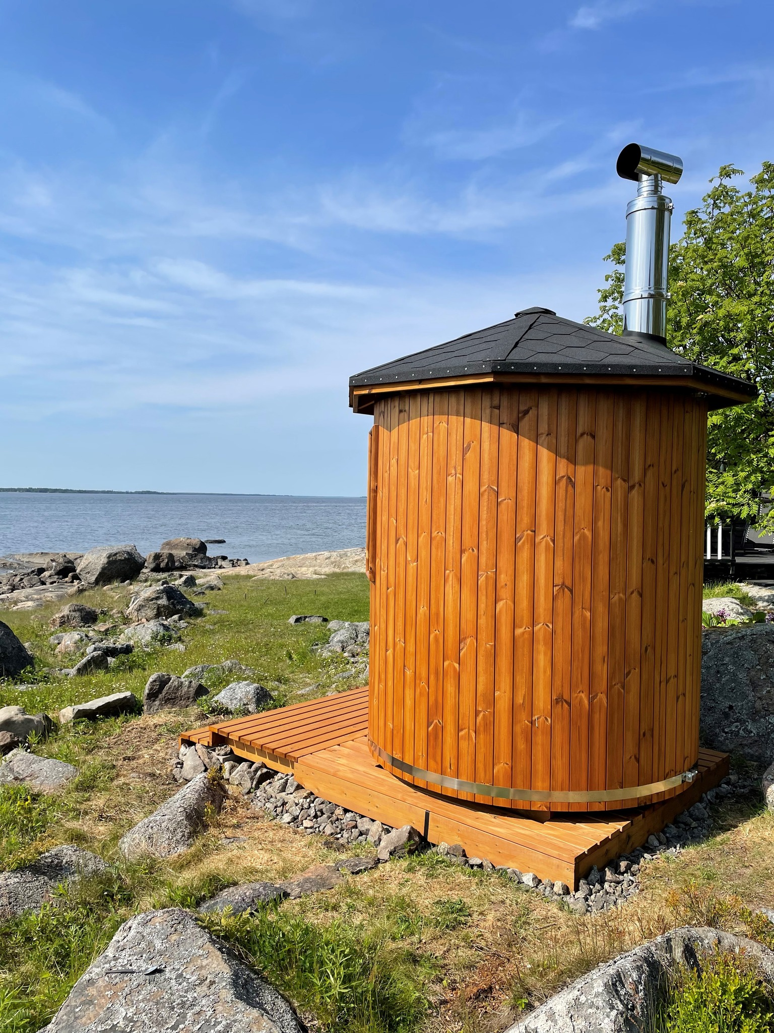 SAUNA EVOLUTION® Garden Series Outdoor Sauna Cabin 06 - Energize Trek
