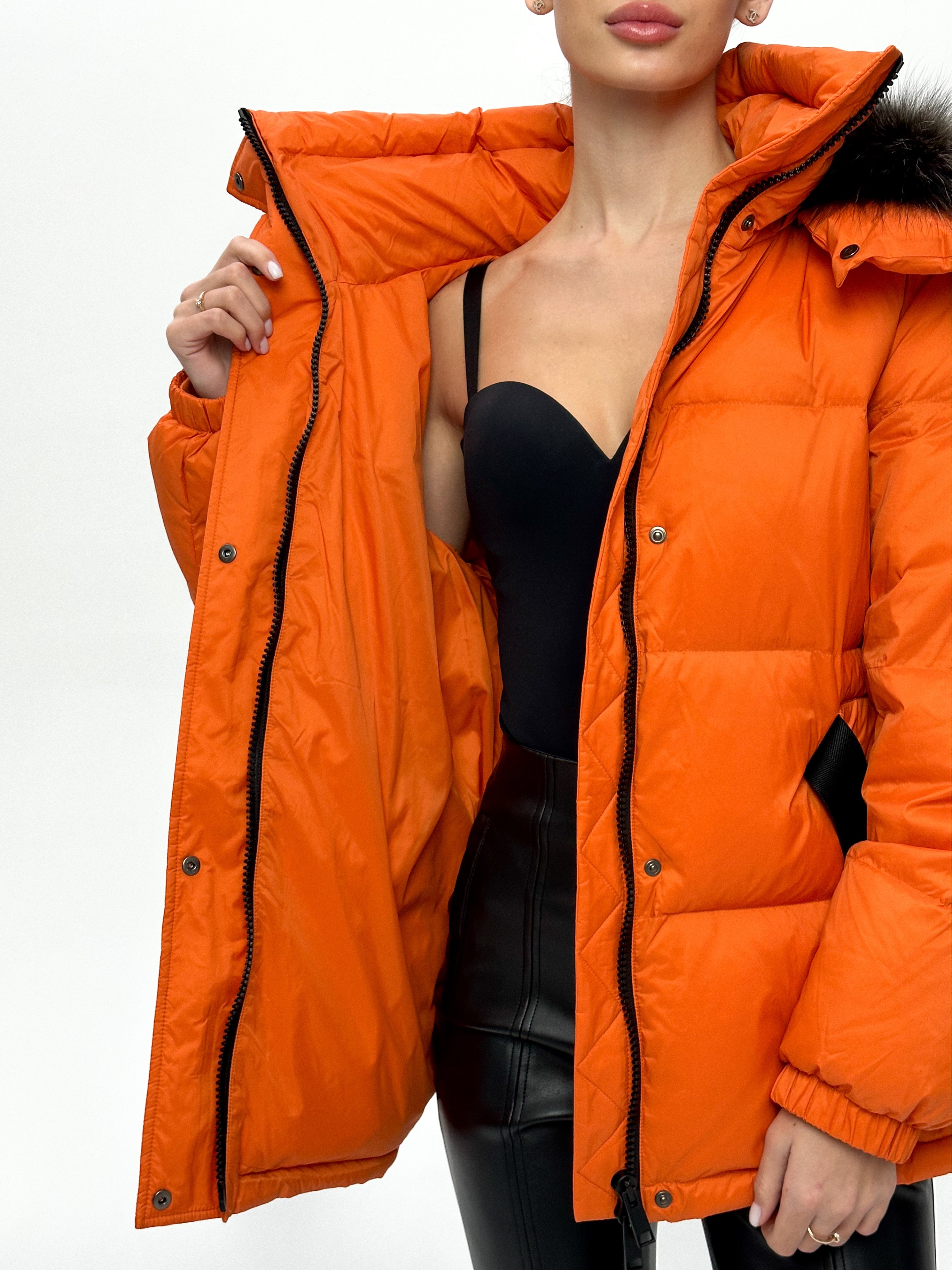 Genuine Silver Fox Down Fill Jacket - Energize Trek