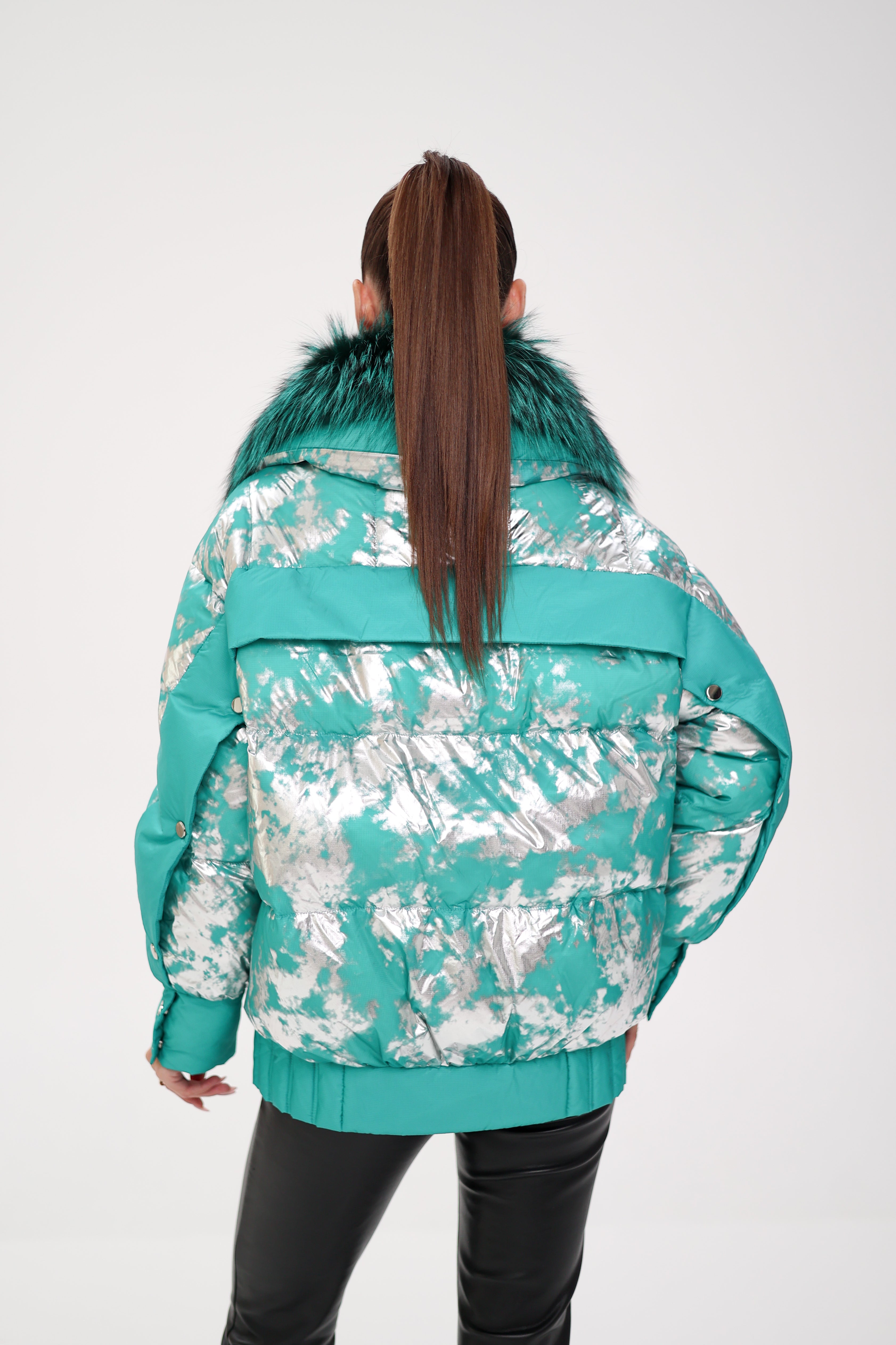 Glacier Fox Collar Down Fill Puffer - Energize Trek