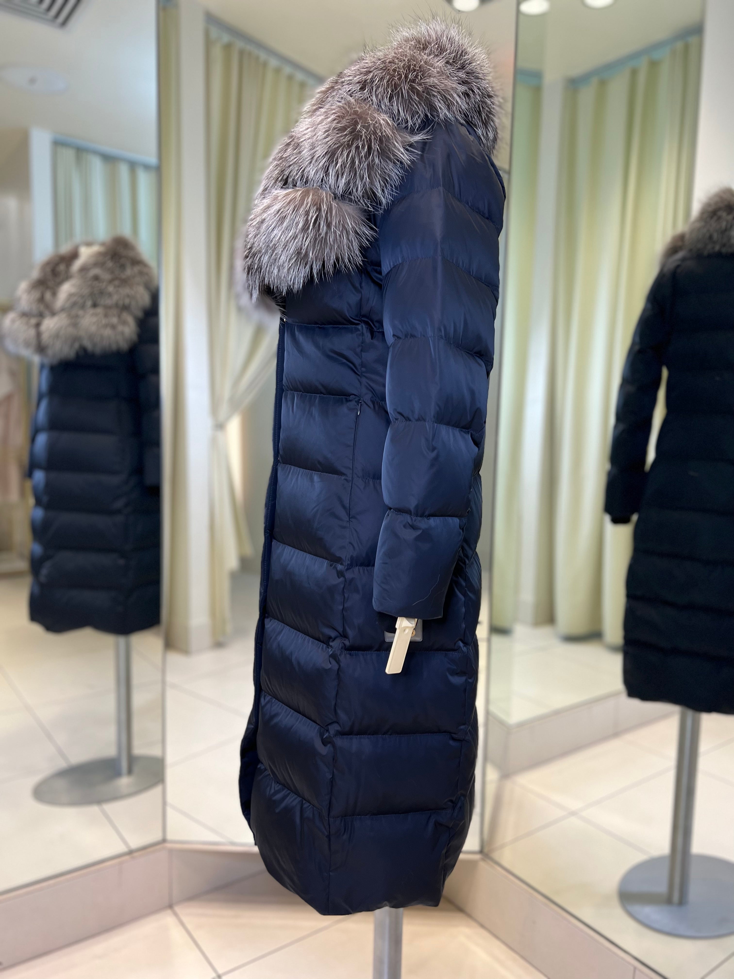 Kaimana Genuine Fox Fur Trim Premium Down Coat - Energize Trek