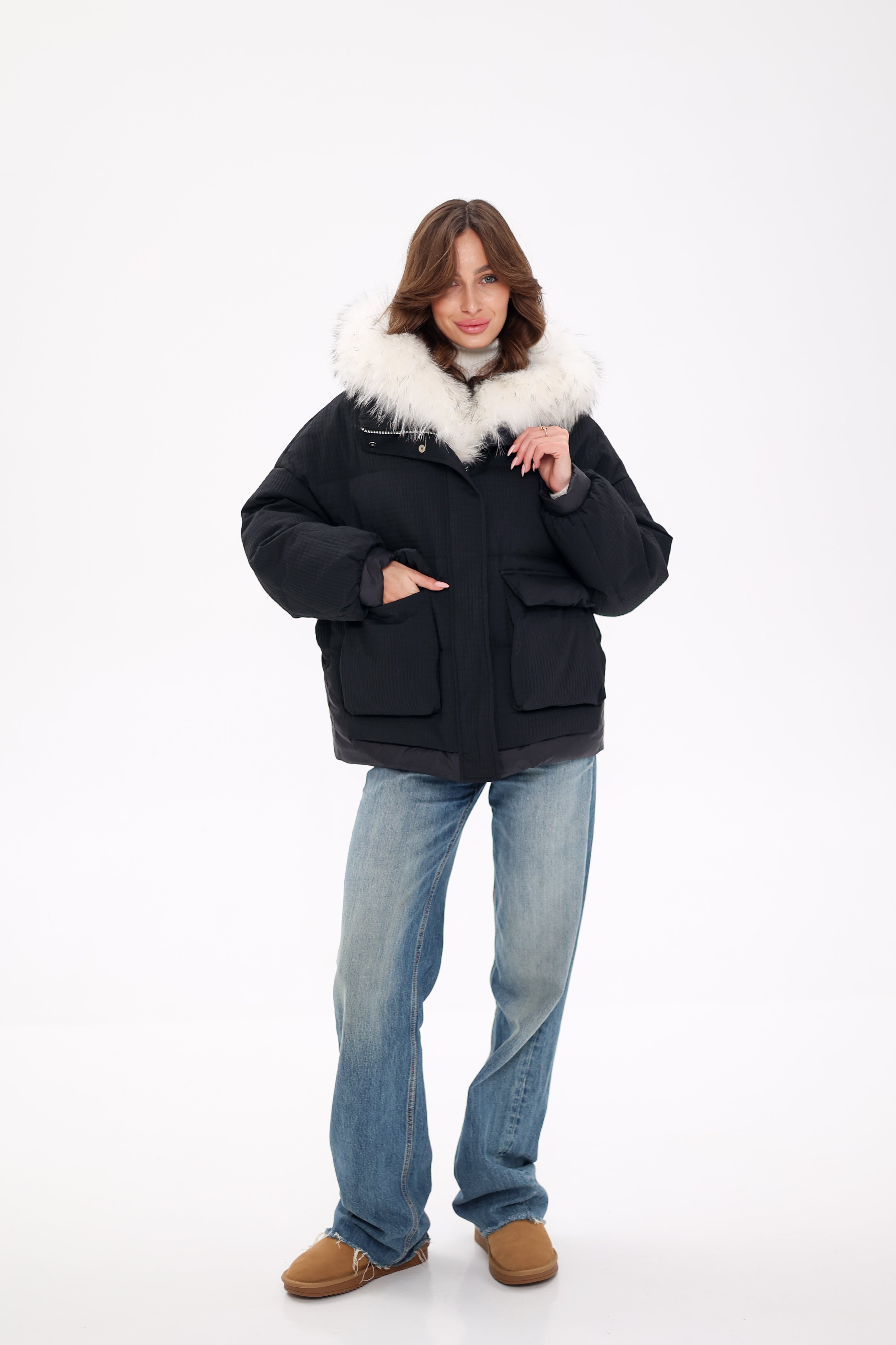 Genuine Fur Down Fill Parka - Energize Trek
