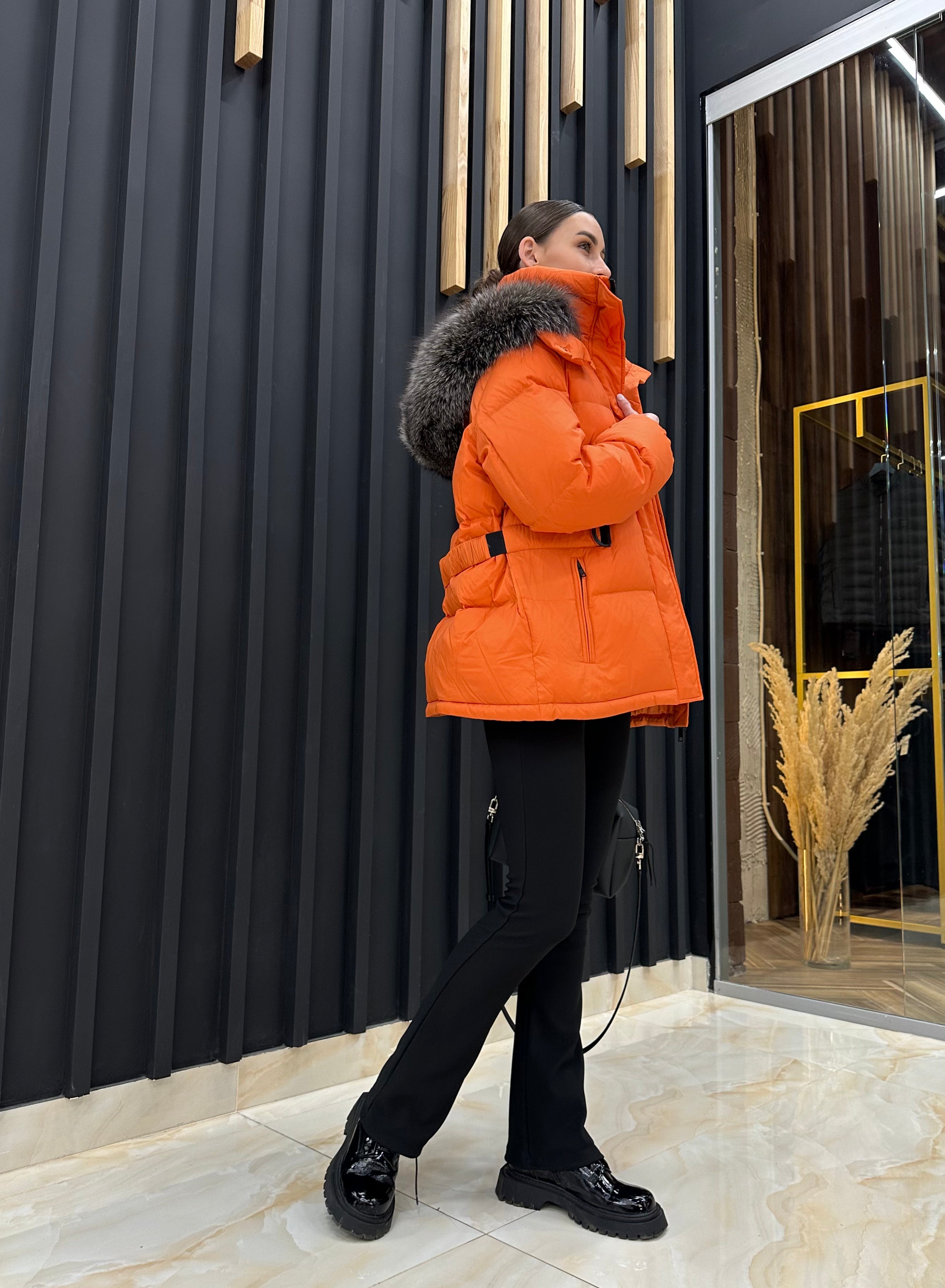 Genuine Silver Fox Down Fill Jacket - Energize Trek