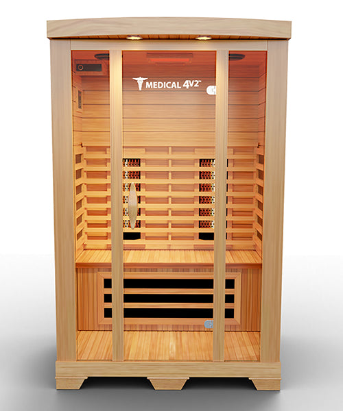 2 Person Home Full Spectrum Infrared Sauna | Medical 4™ - Energize Trek
