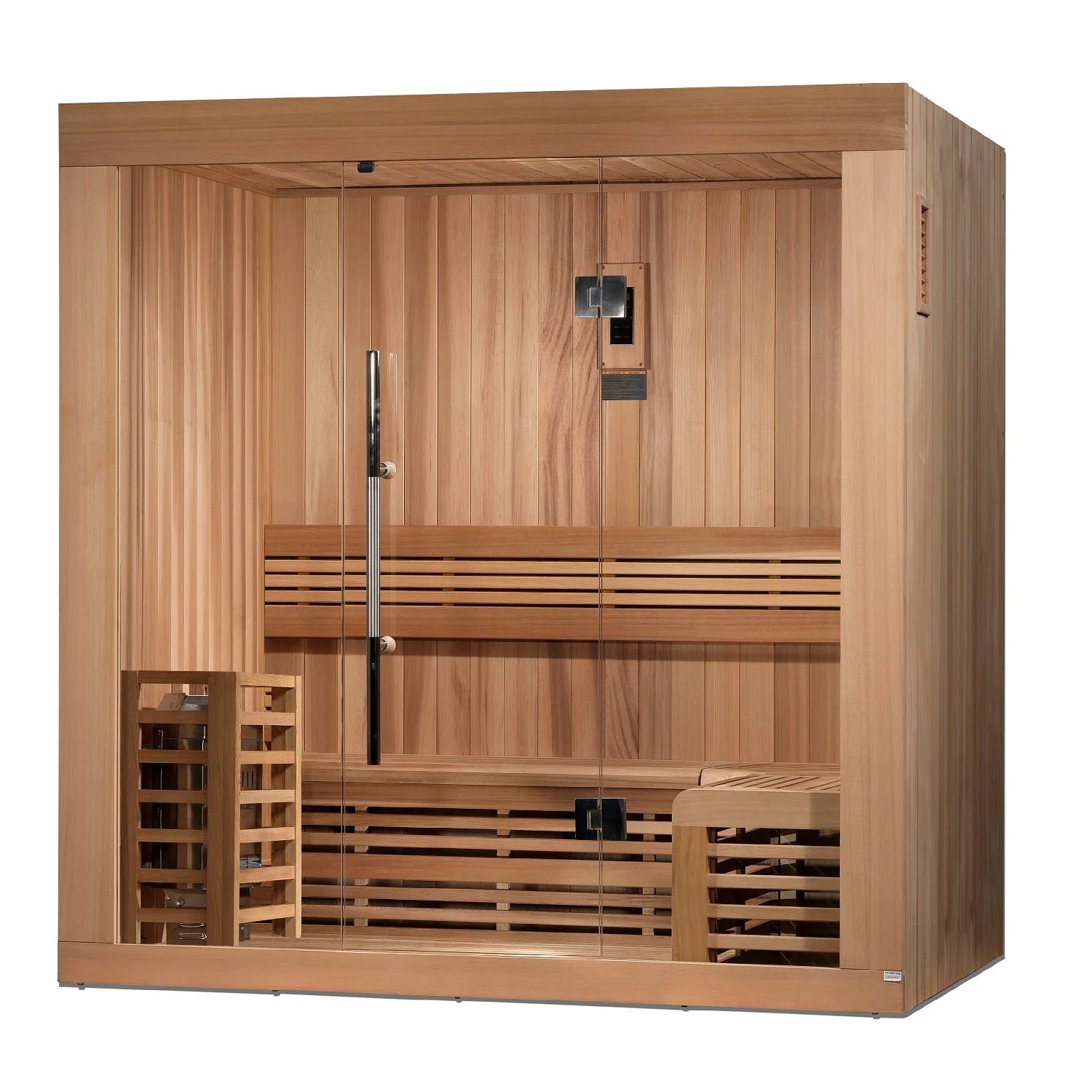 SAUNA EVOLUTION® 3 PERSON TRADITIONAL STEAM SAUNA MODERN RELAX 2 - Energize Trek