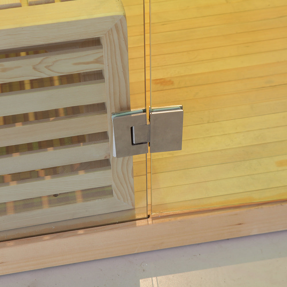 SAUNA EVOLUTION® Include Therapy Wood Traditional Steam Sauna Modern Relax 7 - Energize Trek