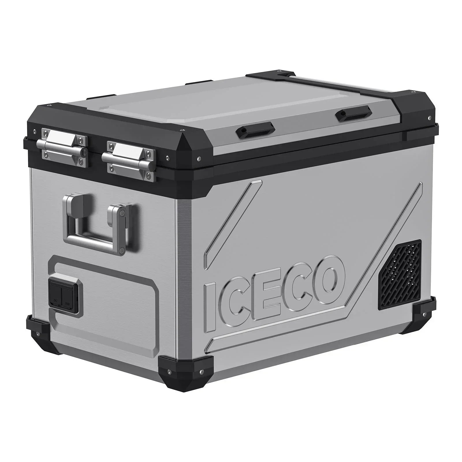ICECO APL55-Silver Dual Zone 12 Volt Fridge - Energize Trek