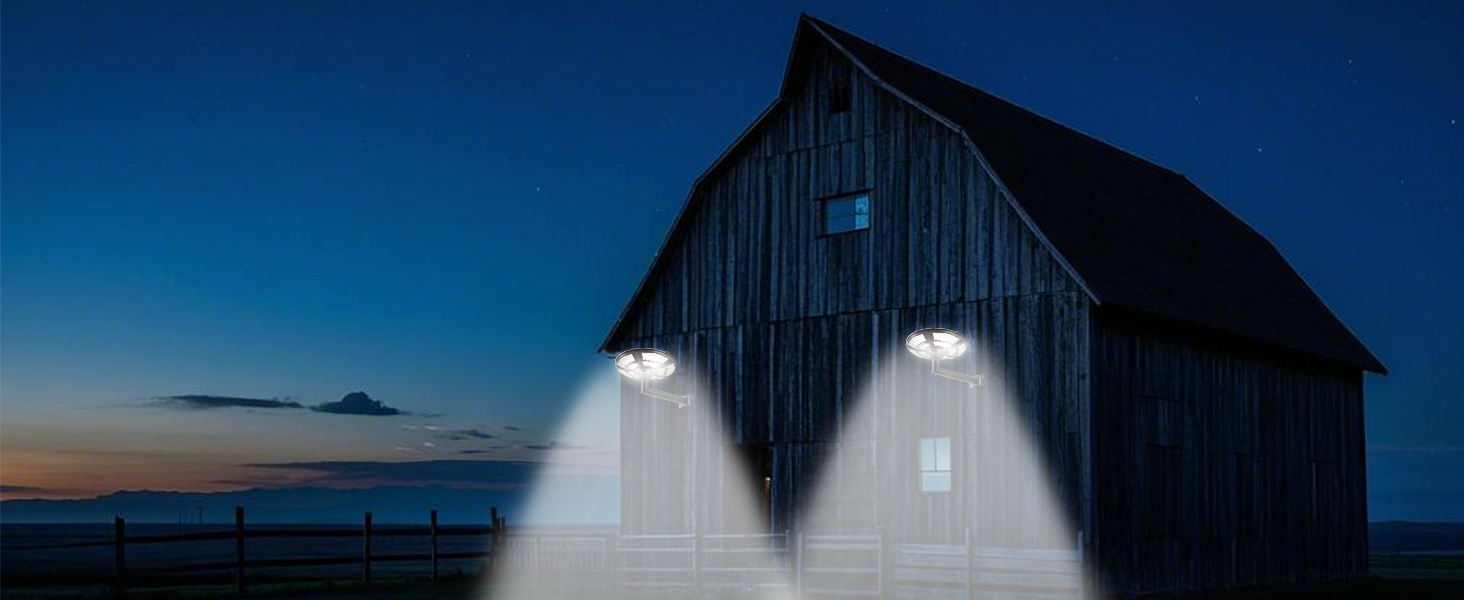 1500W Solar UFO Motion Sensor All in one Solar Garden Street Light With Remote Control - Energize Trek