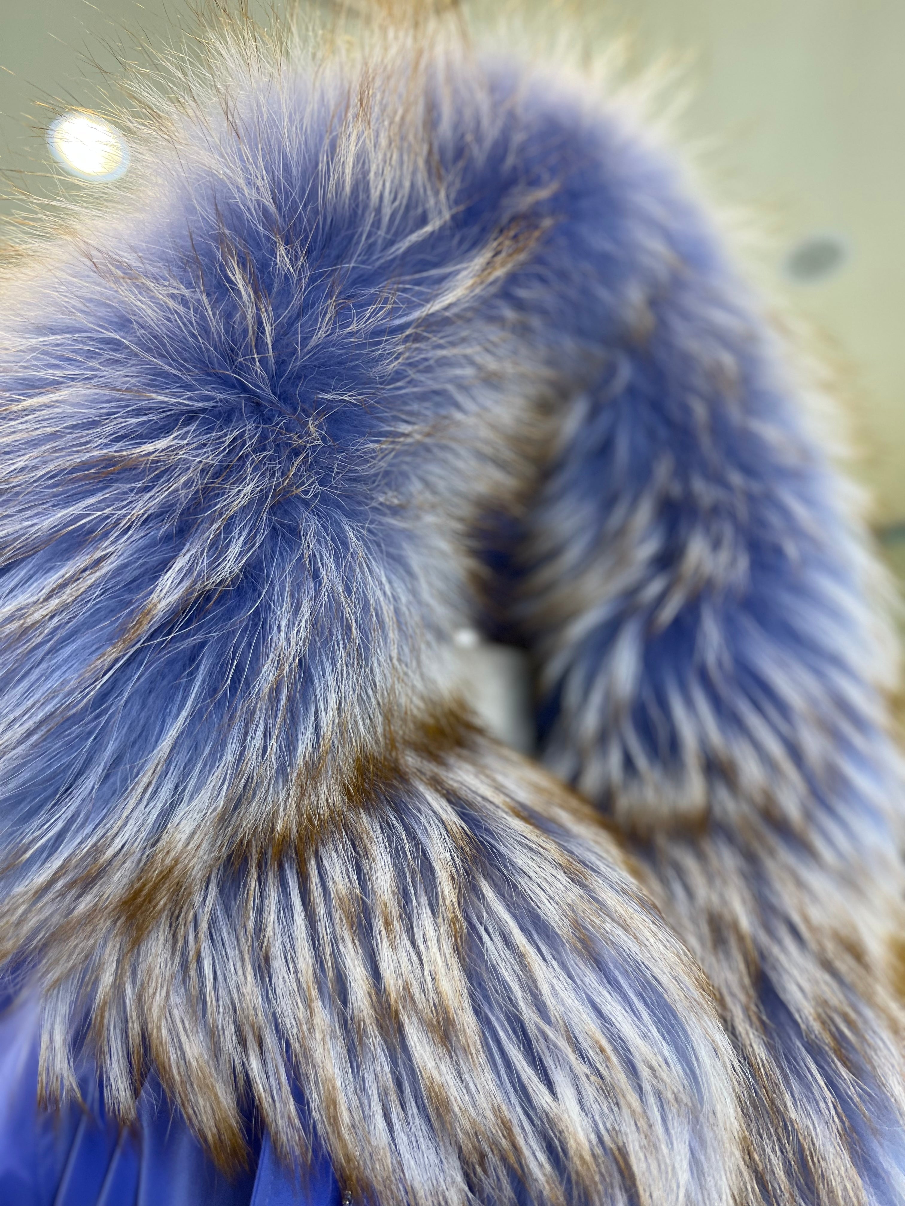 Genuine Fox Fur Rabbit Insulated Parka - Energize Trek