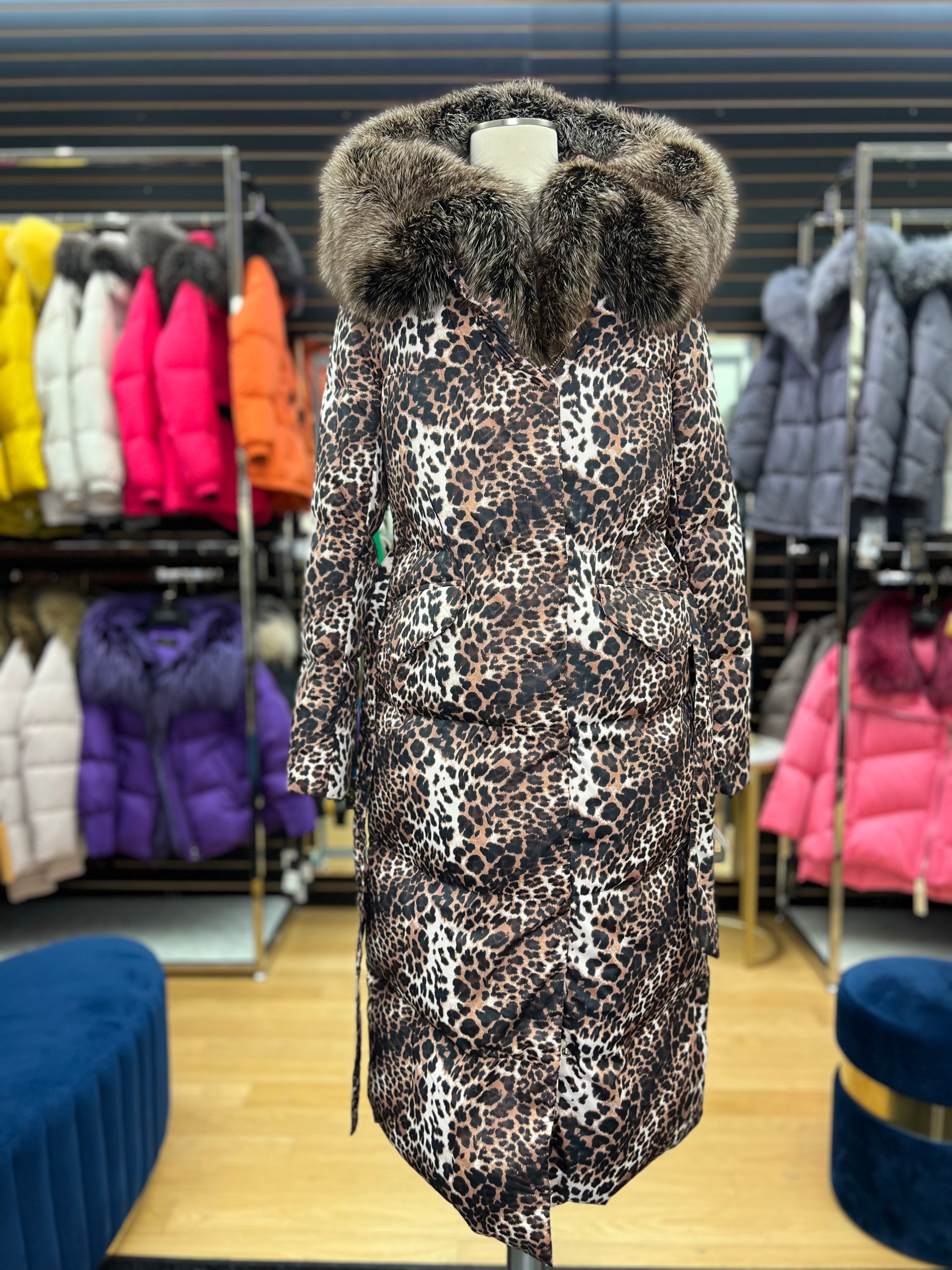 Genuine Silver Fox Down Insulated Parka - Energize Trek