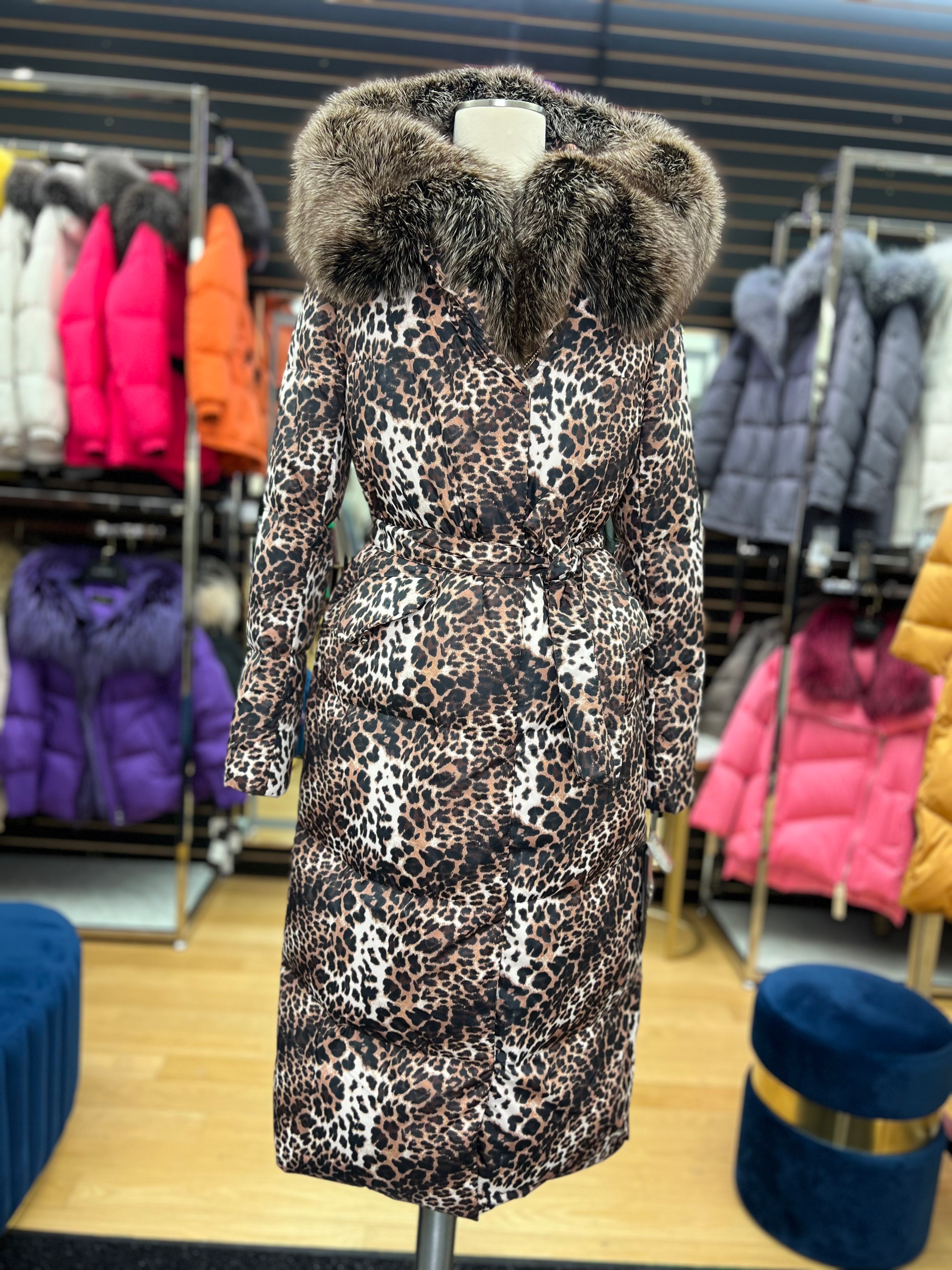 Genuine Silver Fox Down Insulated Parka - Energize Trek