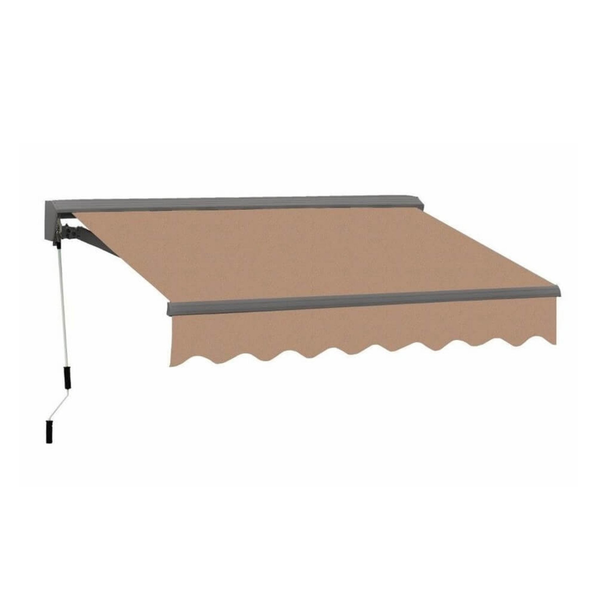 Advaning Classic Series Fully Assembled Retractable Sun Shade Canopy Awning (SAK92851) - Energize Trek