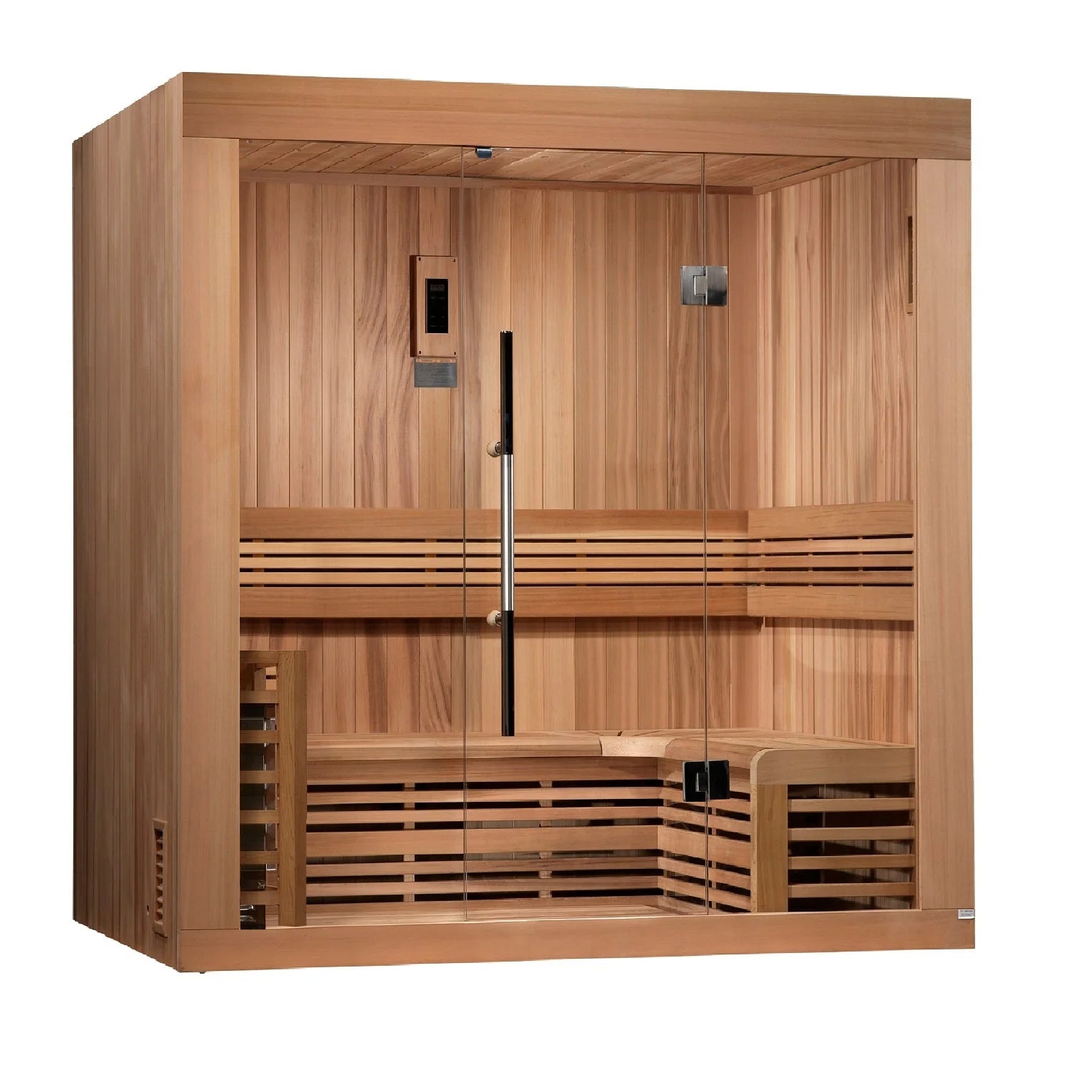 SAUNA EVOLUTION® 3 PERSON TRADITIONAL STEAM SAUNA MODERN RELAX 2 - Energize Trek