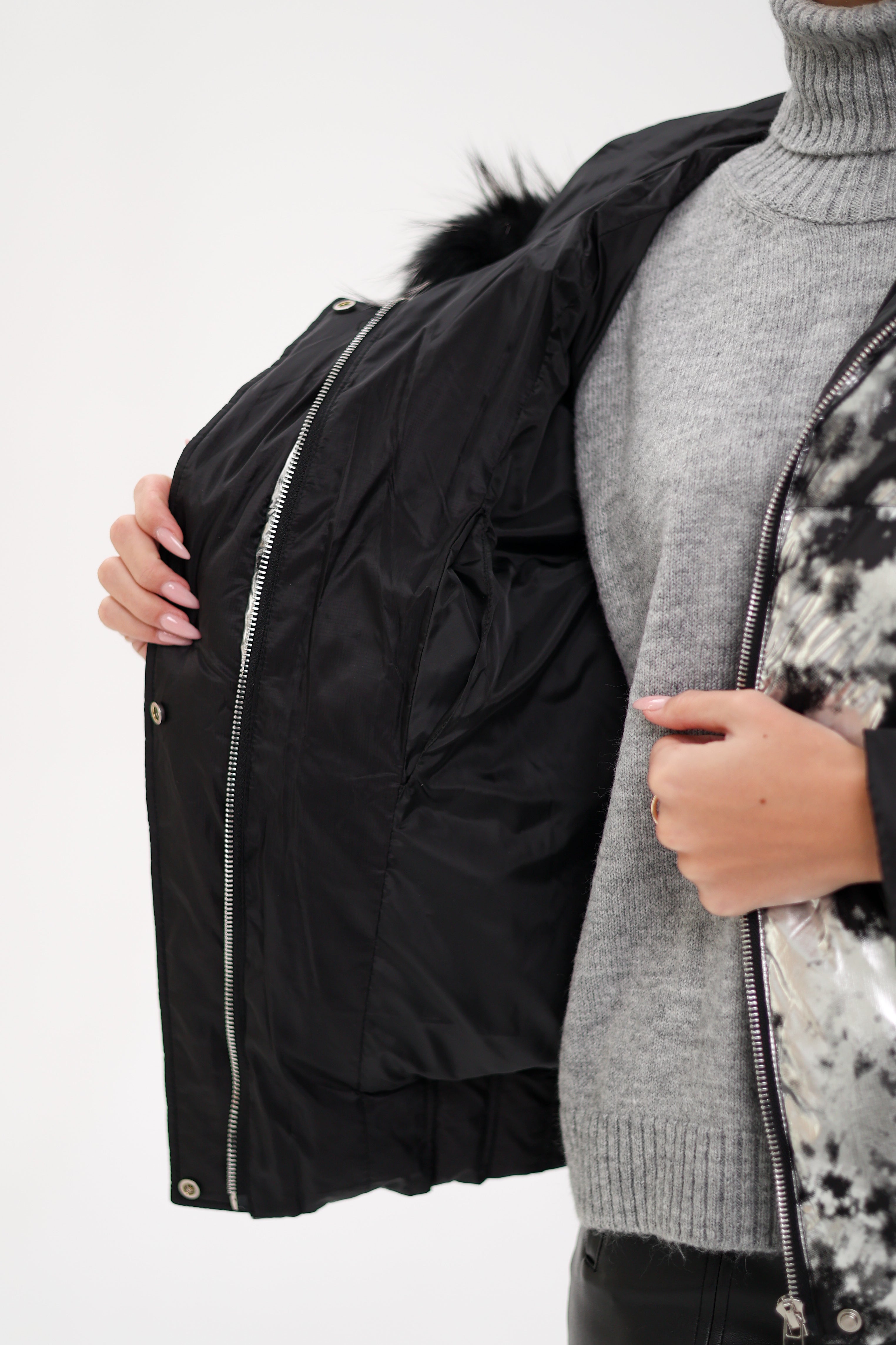 Glacier Fox Collar Down Fill Puffer - Energize Trek