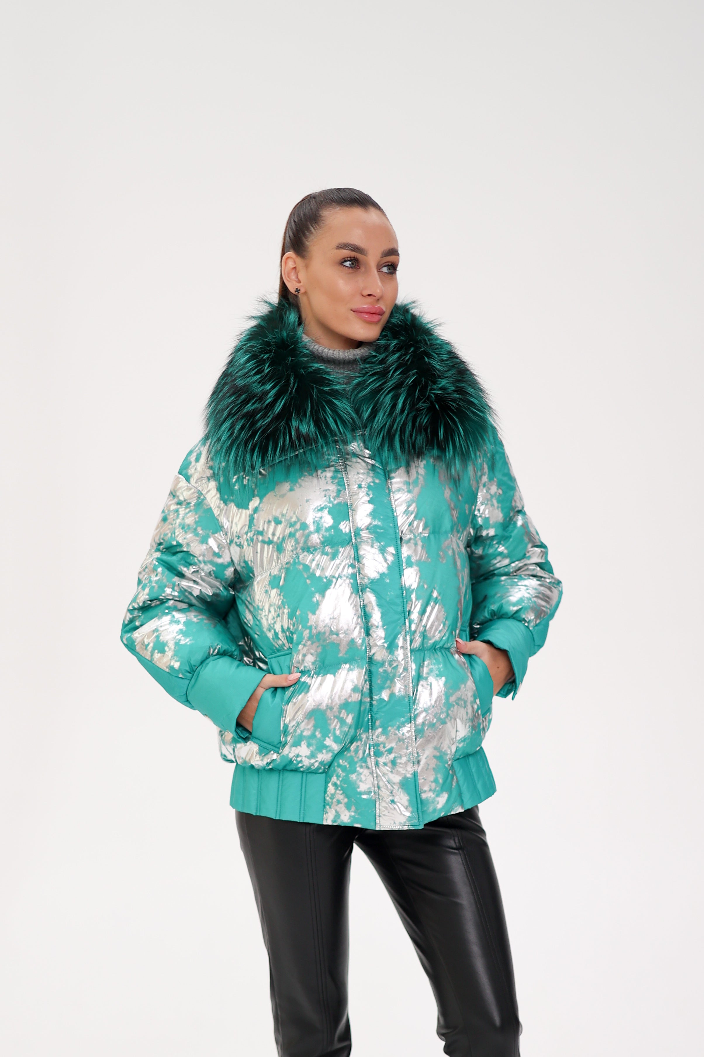 Glacier Fox Collar Down Fill Puffer - Energize Trek