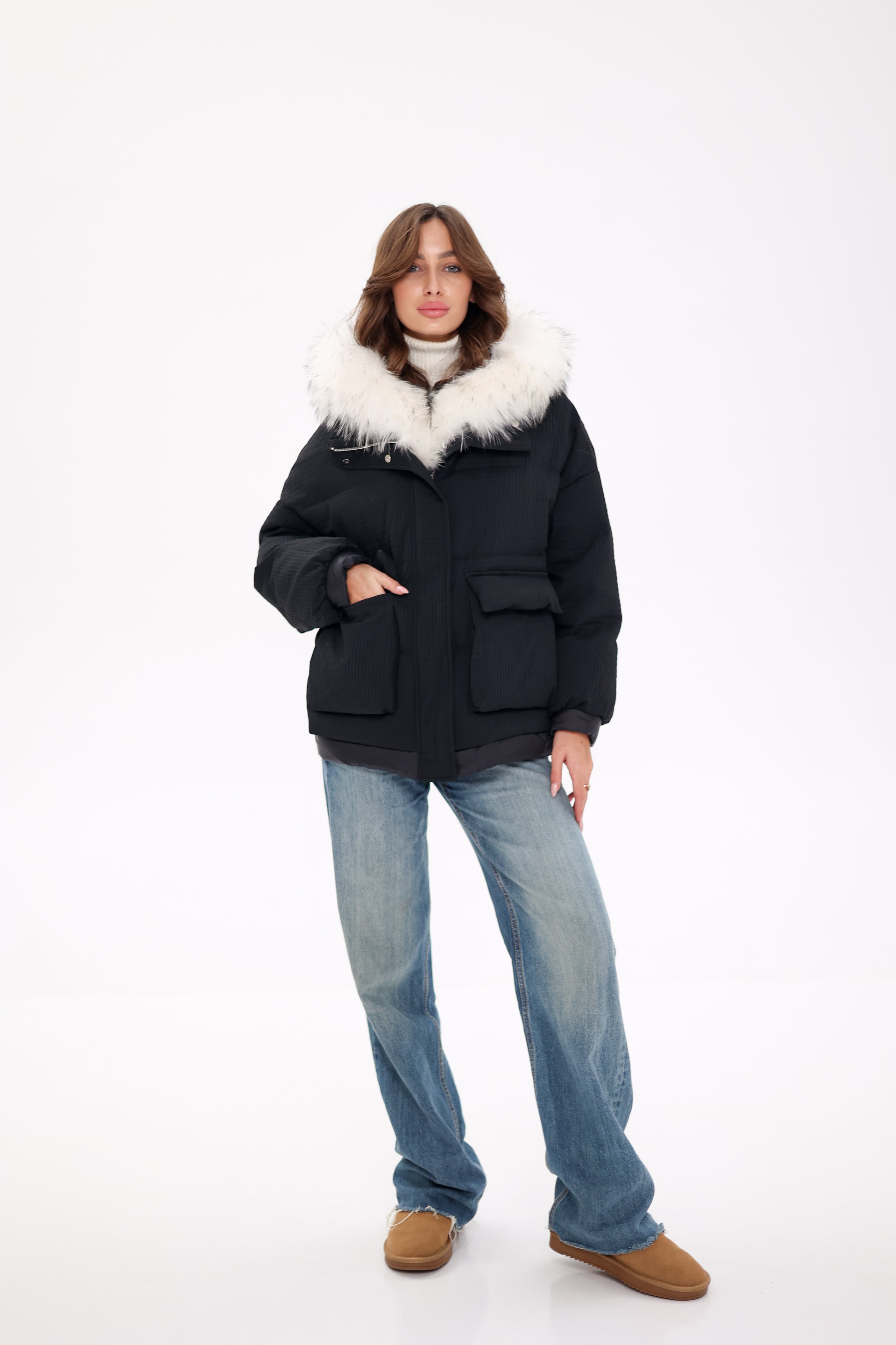 Genuine Fur Down Fill Parka - Energize Trek