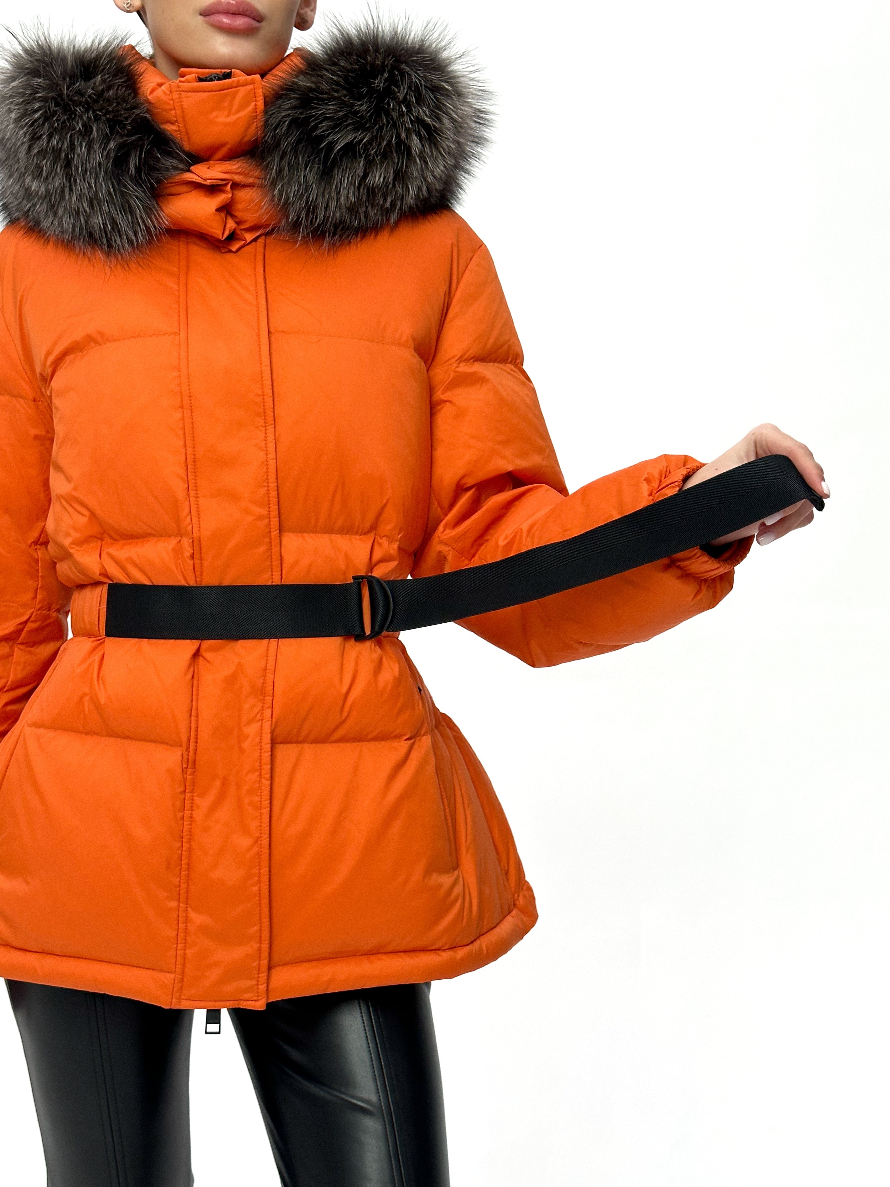 Genuine Silver Fox Down Fill Jacket - Energize Trek